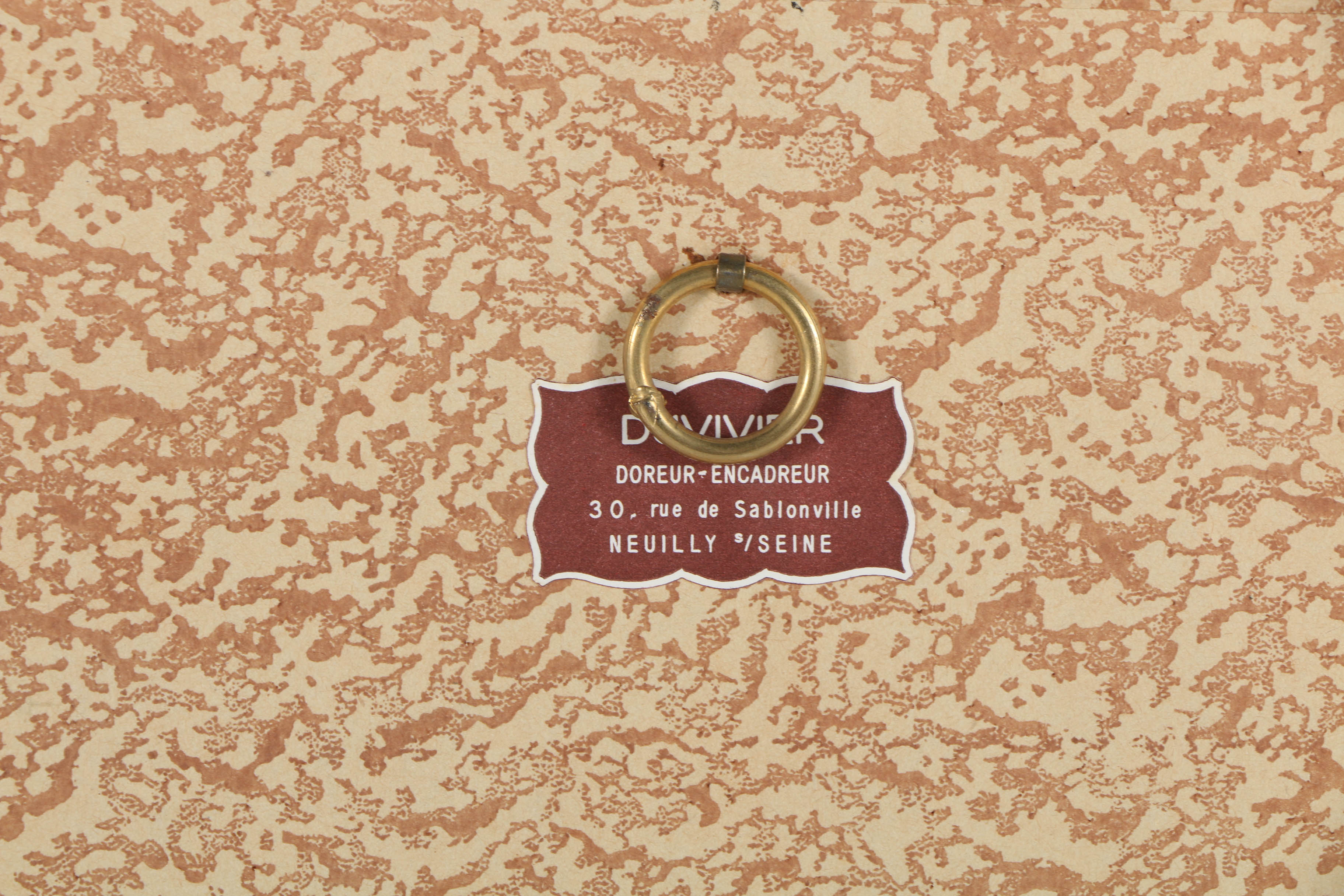 Mariam Bruffé 1989 Watercolor Painting on Paper of European Village Landscape