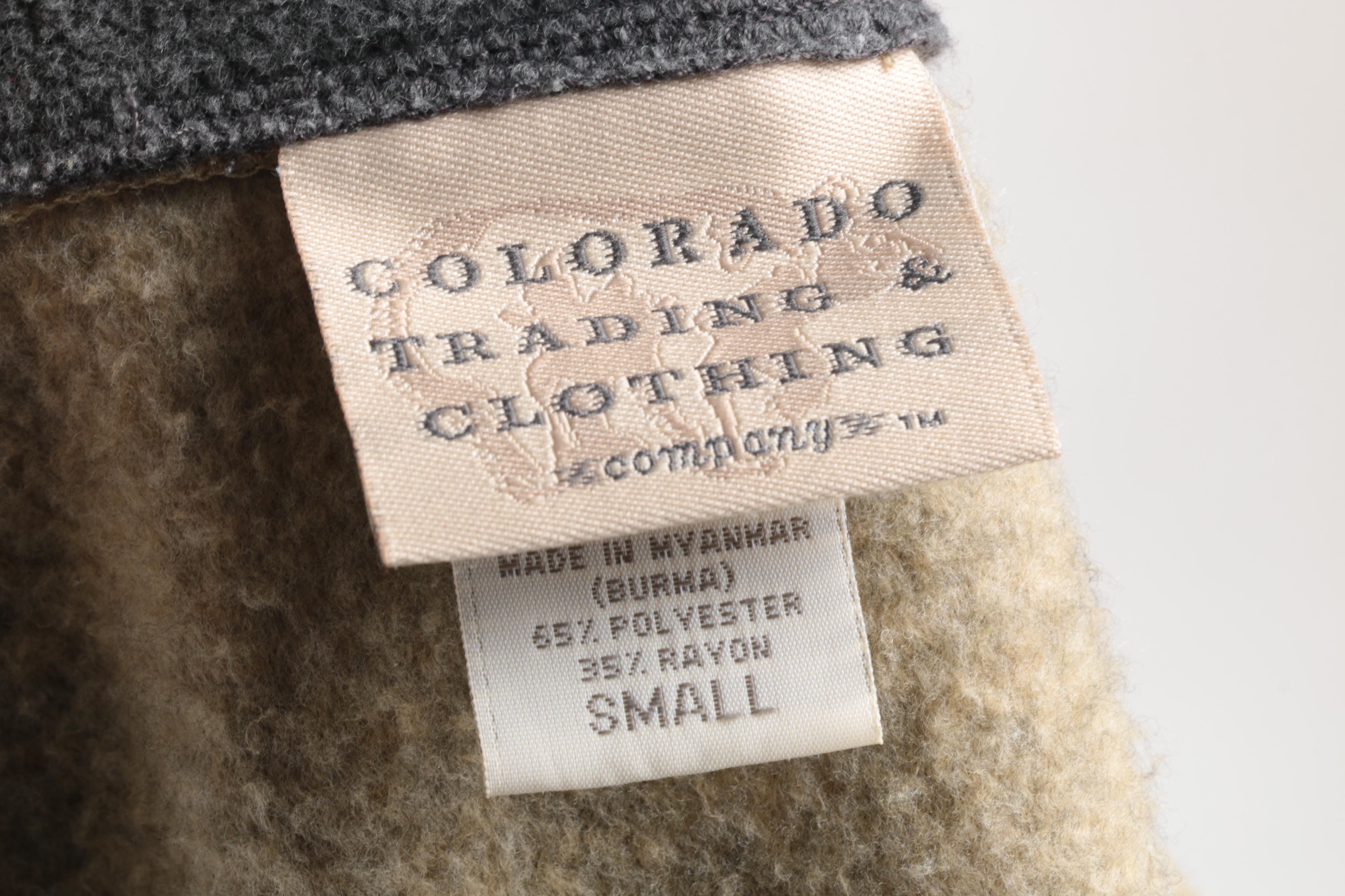 Women's Colorado Trading & Clothing Beige Fleece Jacket
