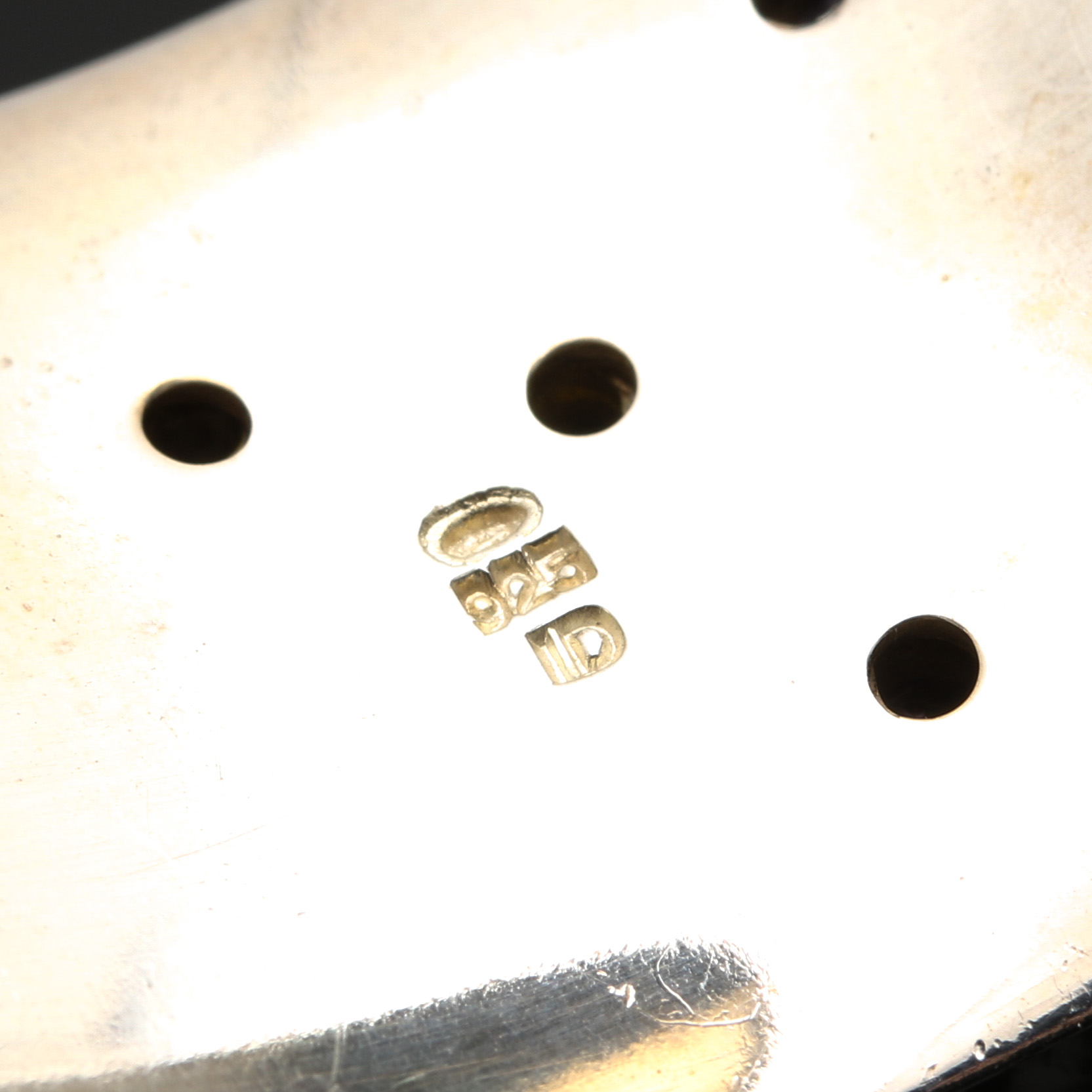 Sterling Silver Contemporary Gemstone Cuff Bracelet