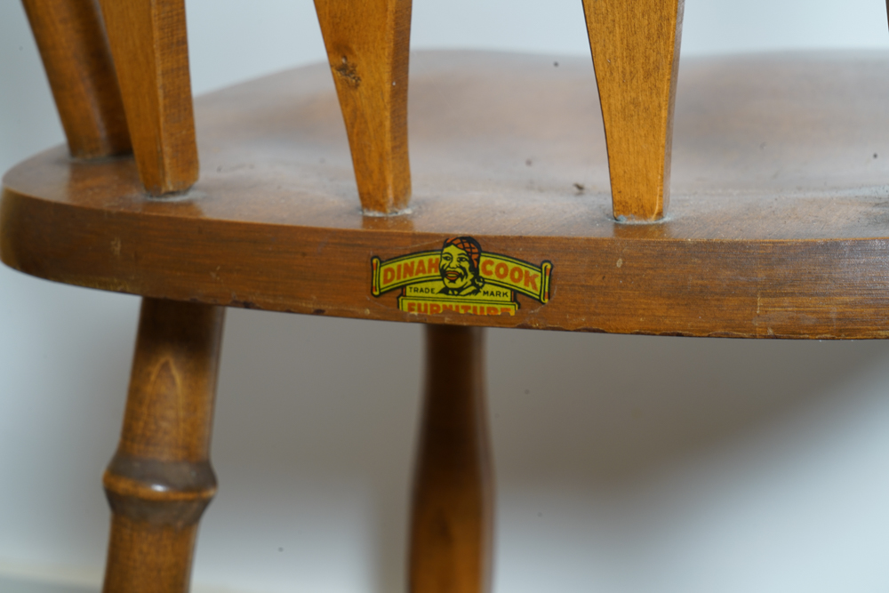 Pair of Vintage Side Chairs by Dinah Cook