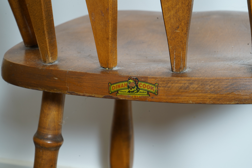 Pair of Vintage Side Chairs by Dinah Cook