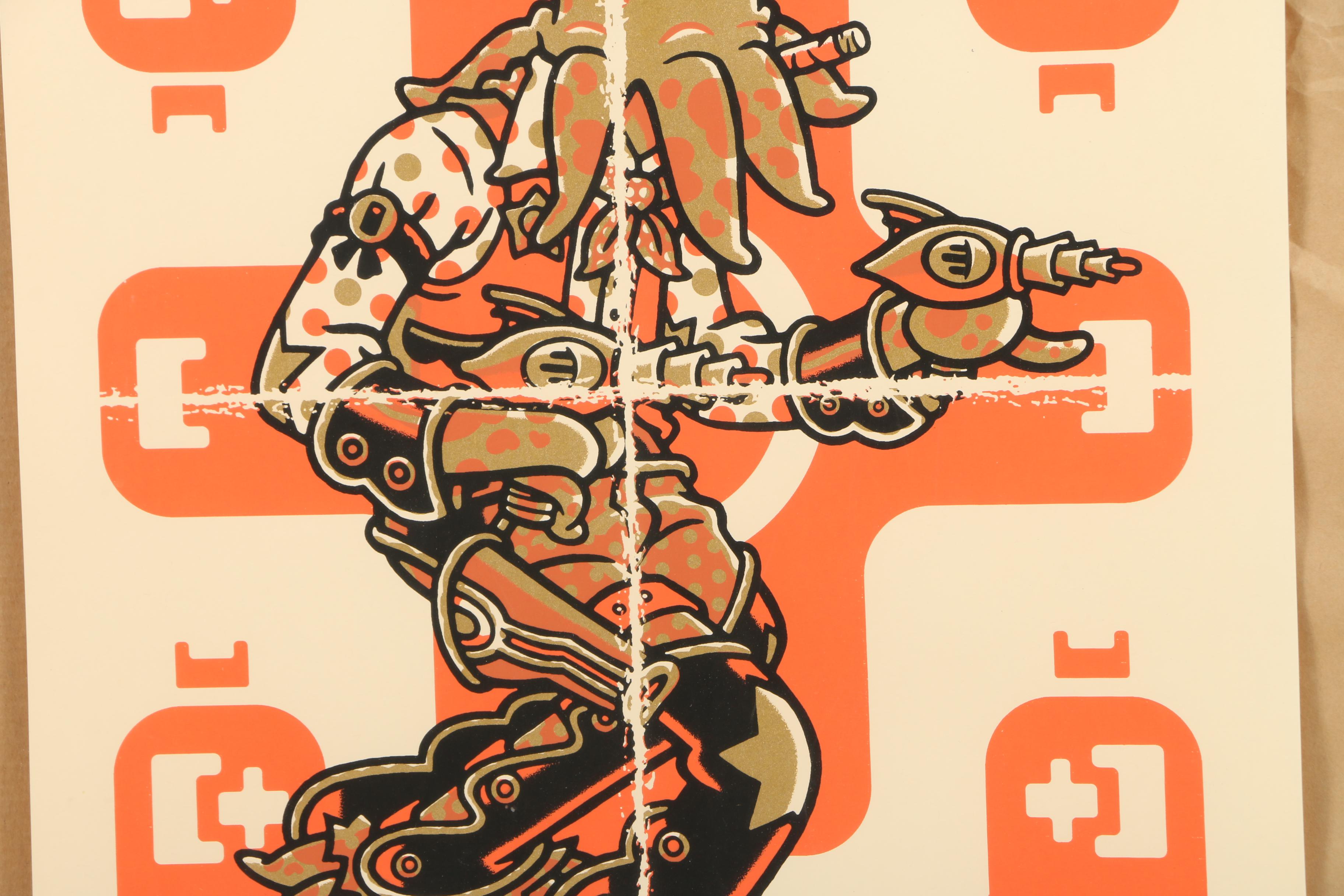 Guy Burwell Limited Edition Serigraph Poster for Melvins and Big Business