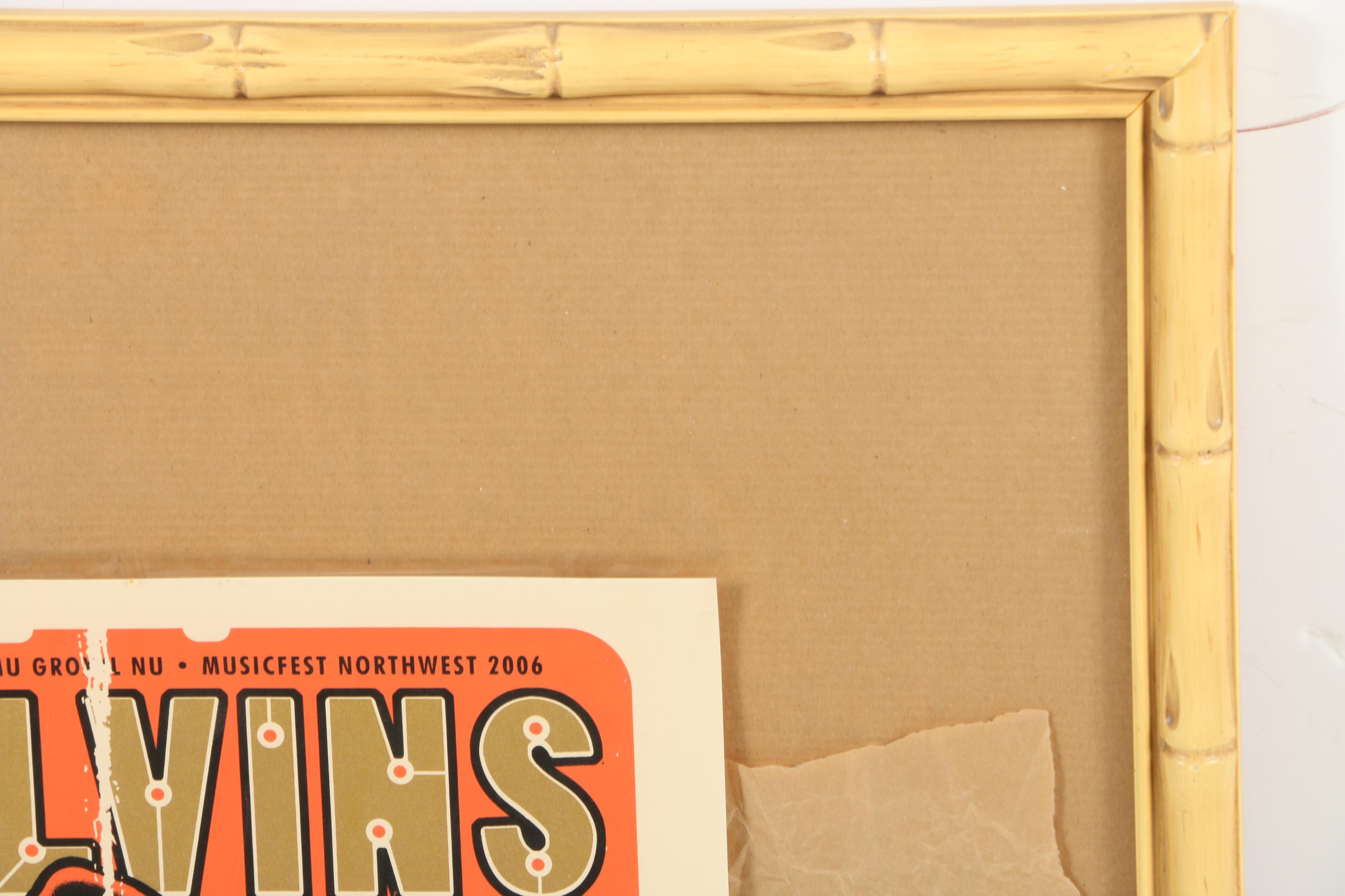 Guy Burwell Limited Edition Serigraph Poster for Melvins and Big Business