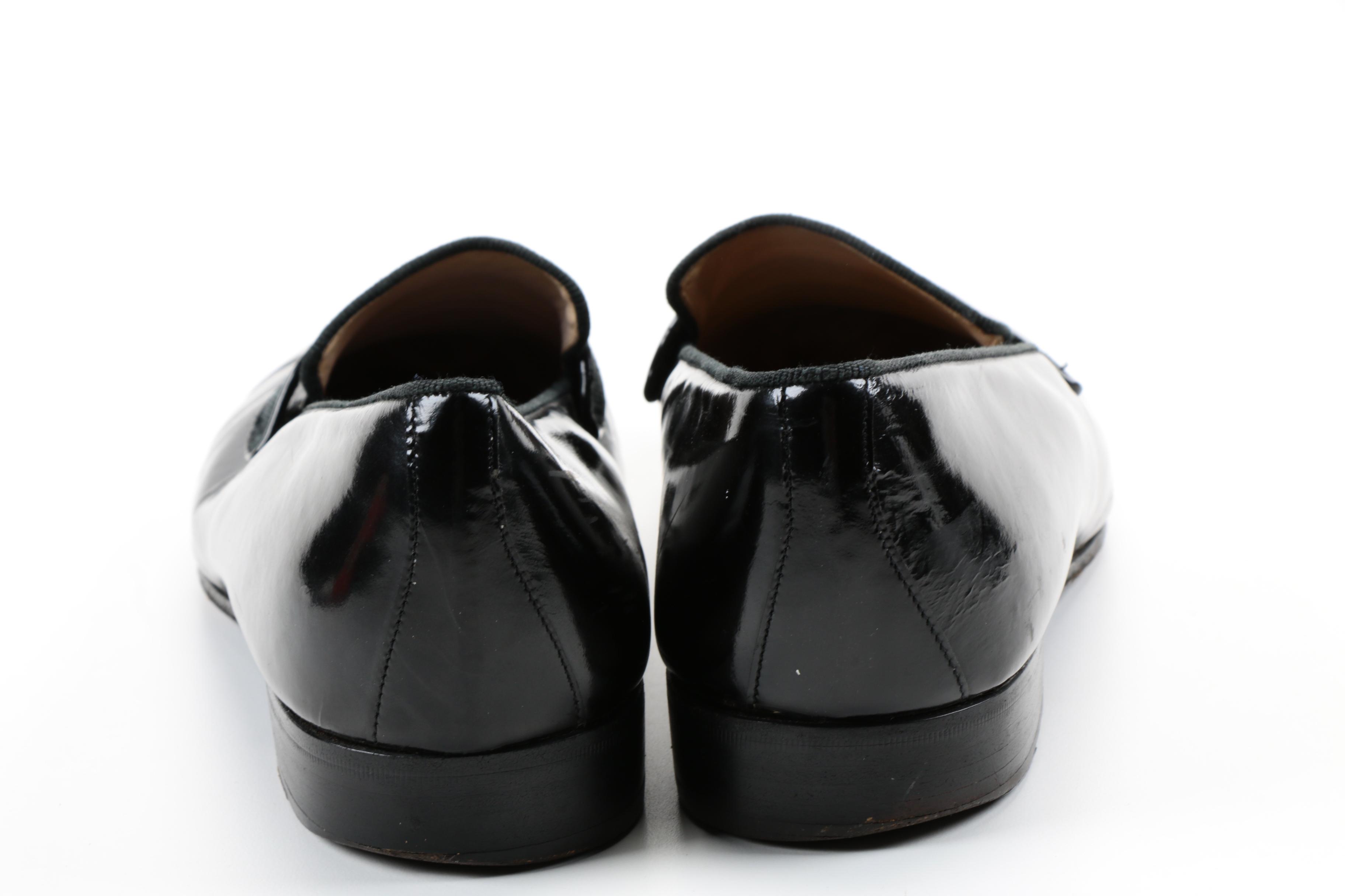Men's Henri De Vignon Black Patent Leather Loafers
