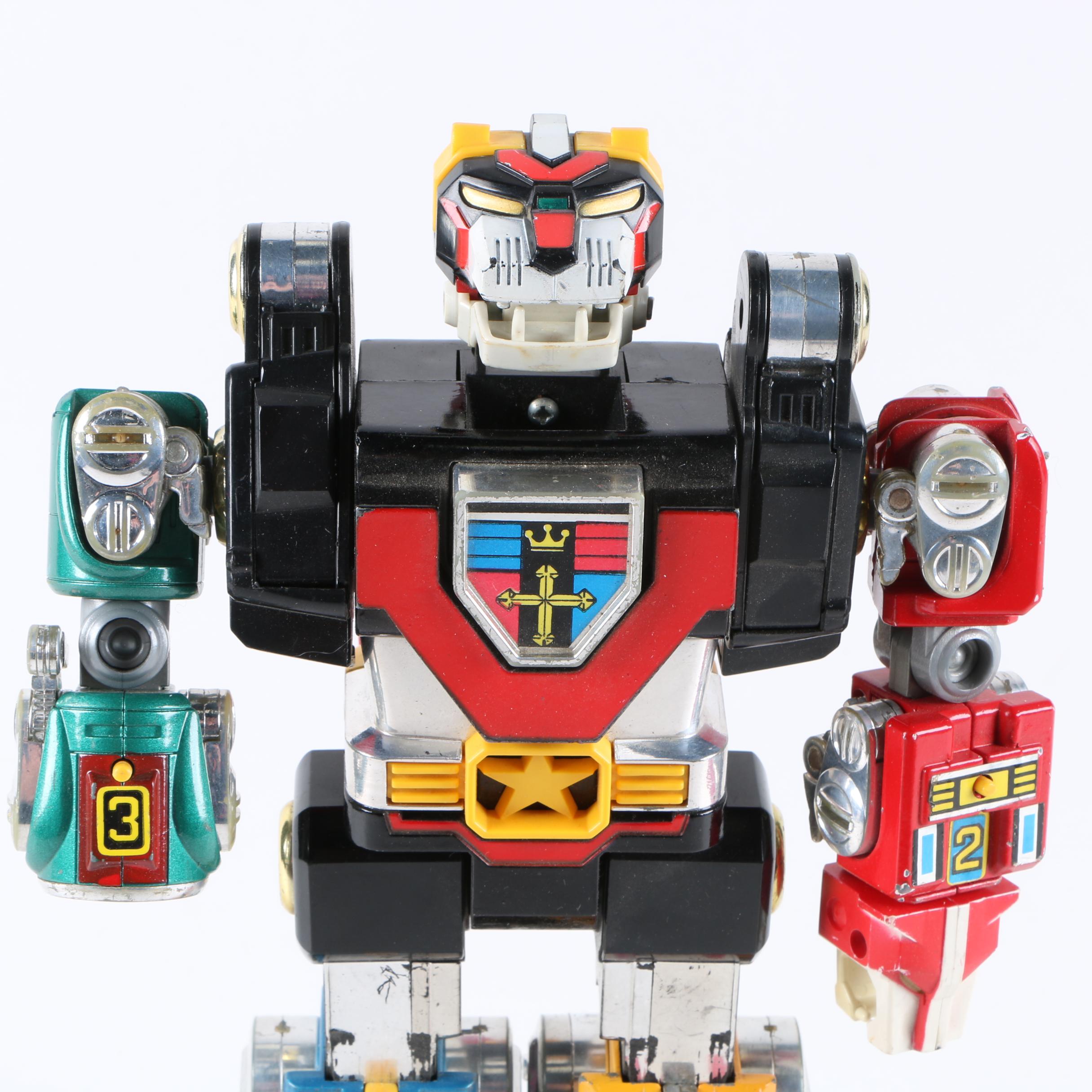 Assortment of 1980s and 1990s Toys Including Transformers