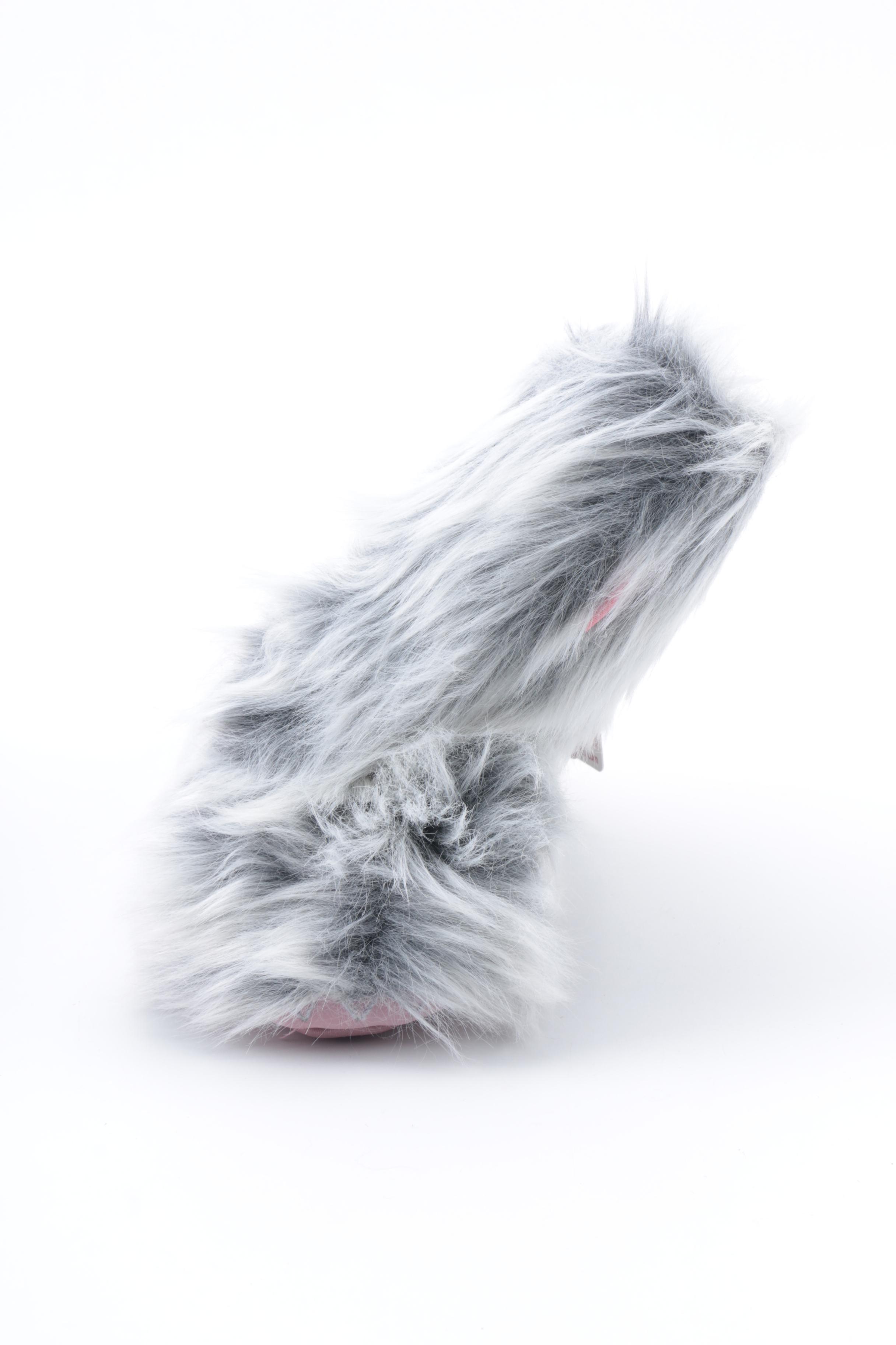 Bedroom Athletics Memory Foam Faux Fur Slippers