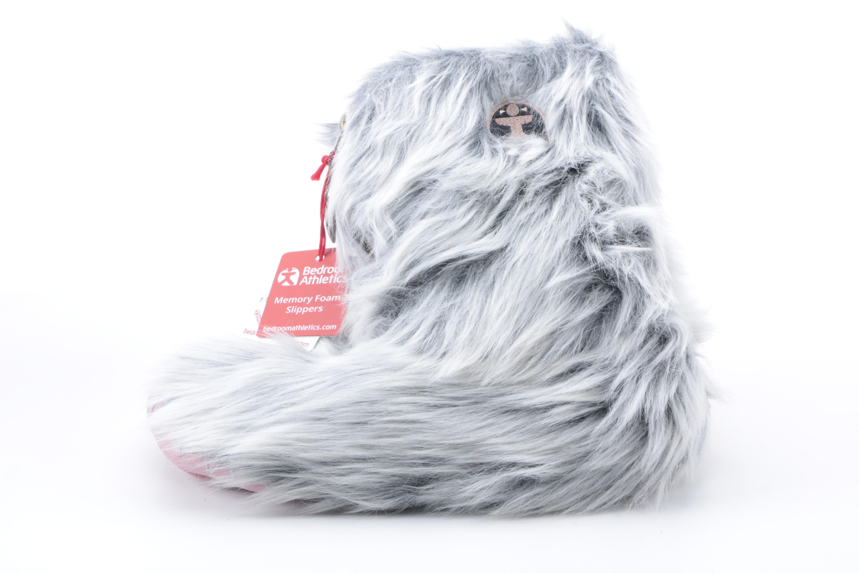 Bedroom Athletics Memory Foam Faux Fur Slippers