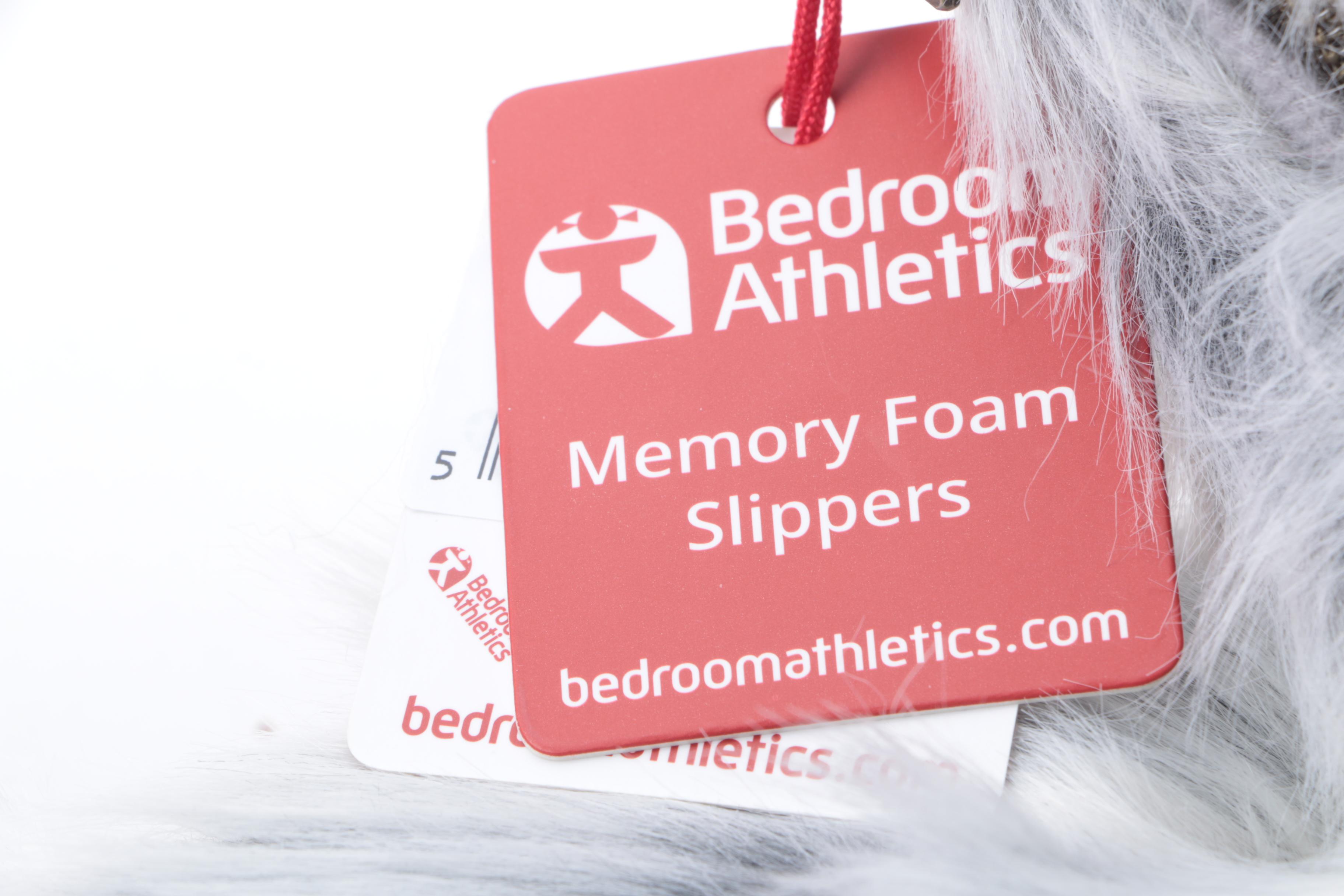 Bedroom Athletics Memory Foam Faux Fur Slippers