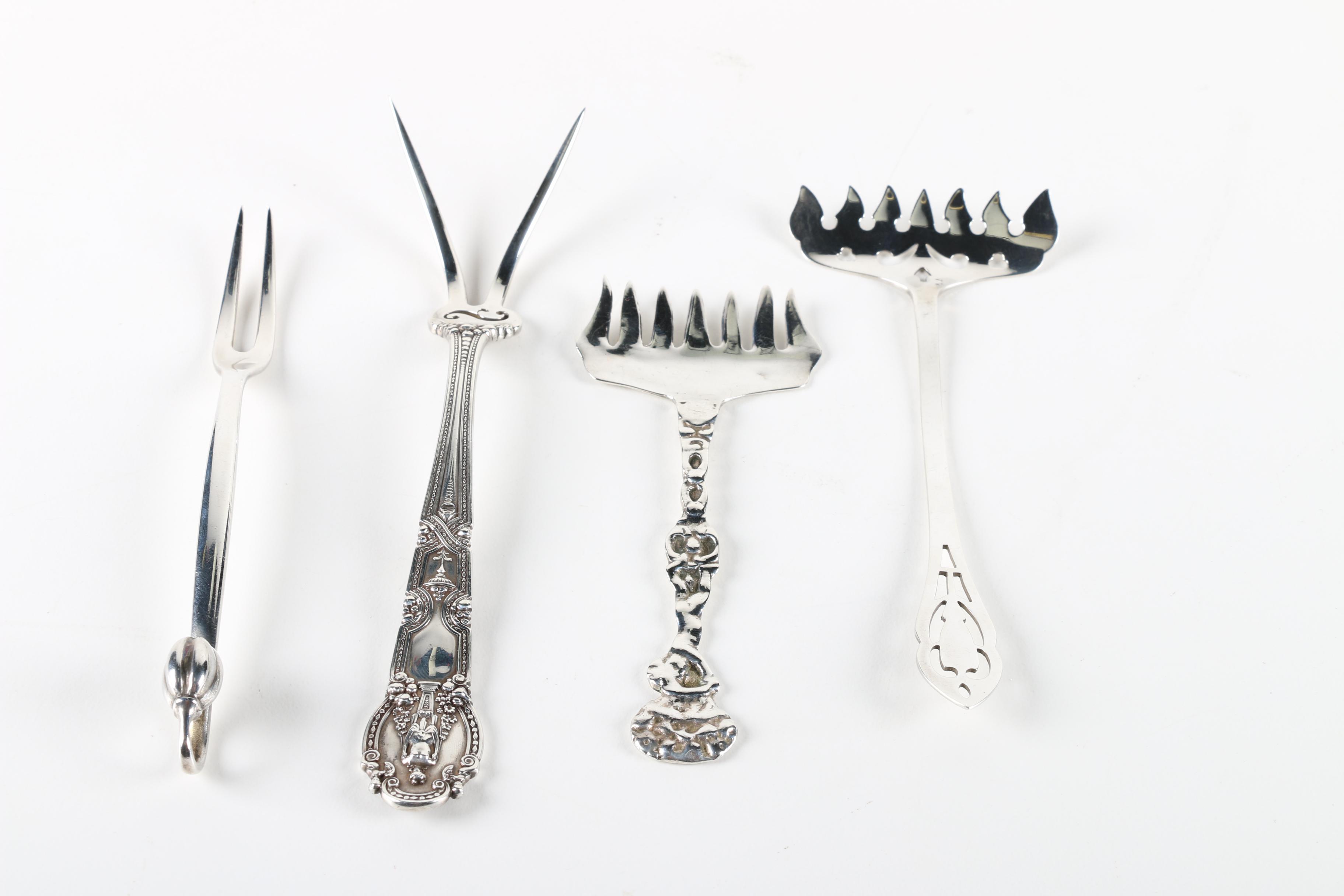 Tiffany & Co. "Renaissance" and Other Sterling Silver Flatware