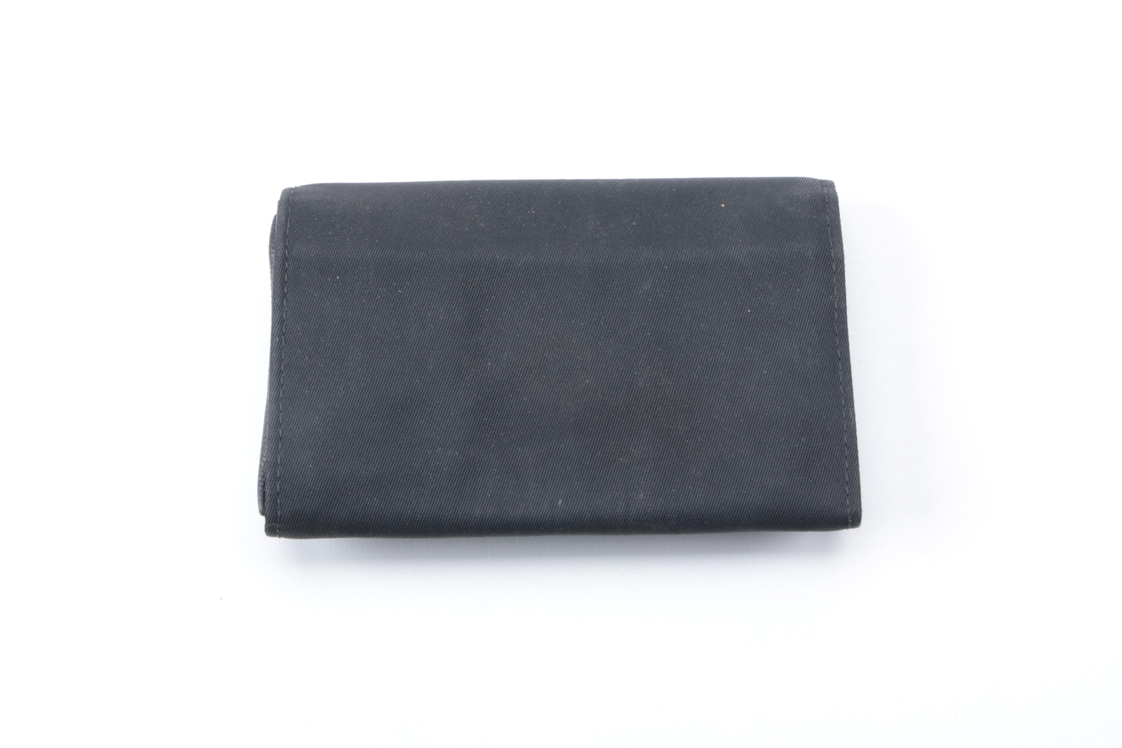 Black Prada Wallet