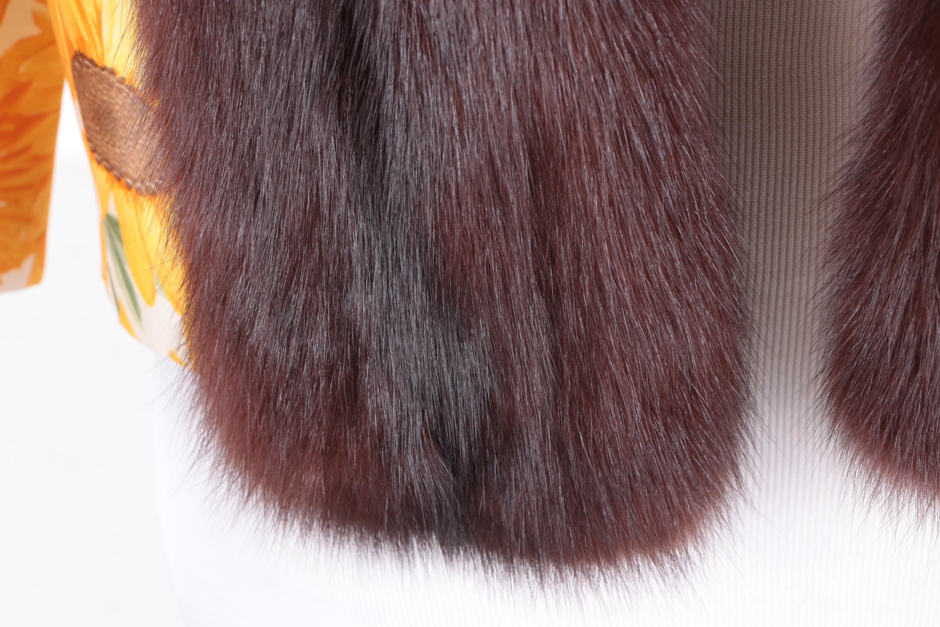 Dolce & Gabbana Sunflower Jacket with Matching Baguette