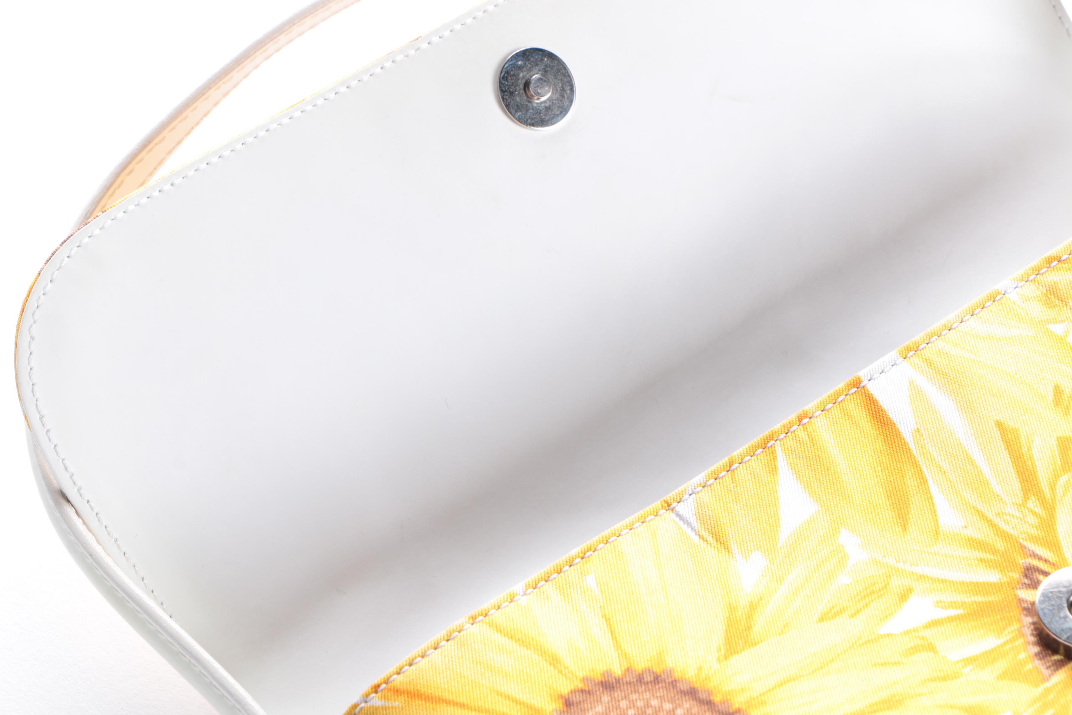 Dolce & Gabbana Sunflower Jacket with Matching Baguette