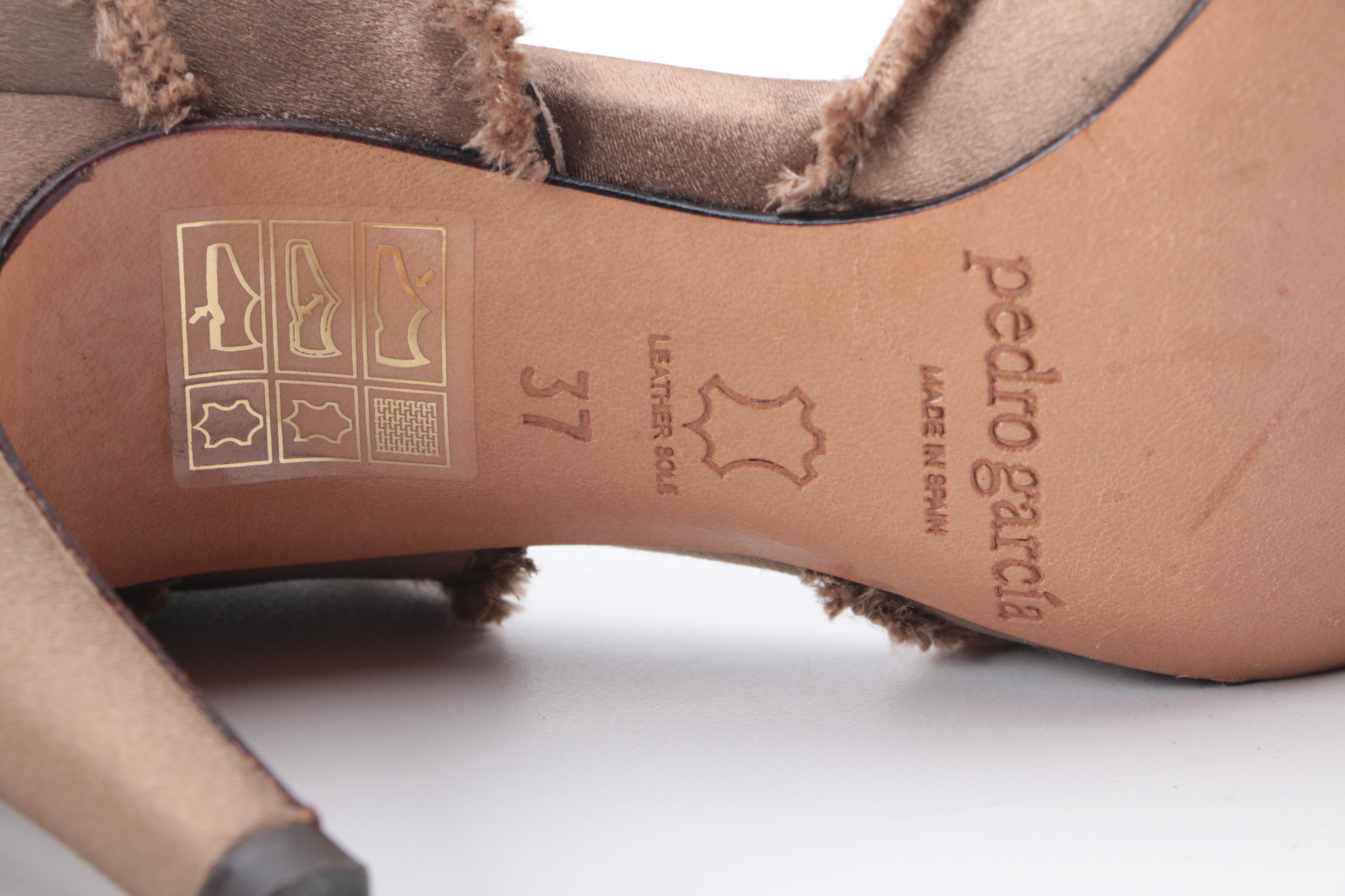 Women's Vince and Pedro García d'Orsay Heels