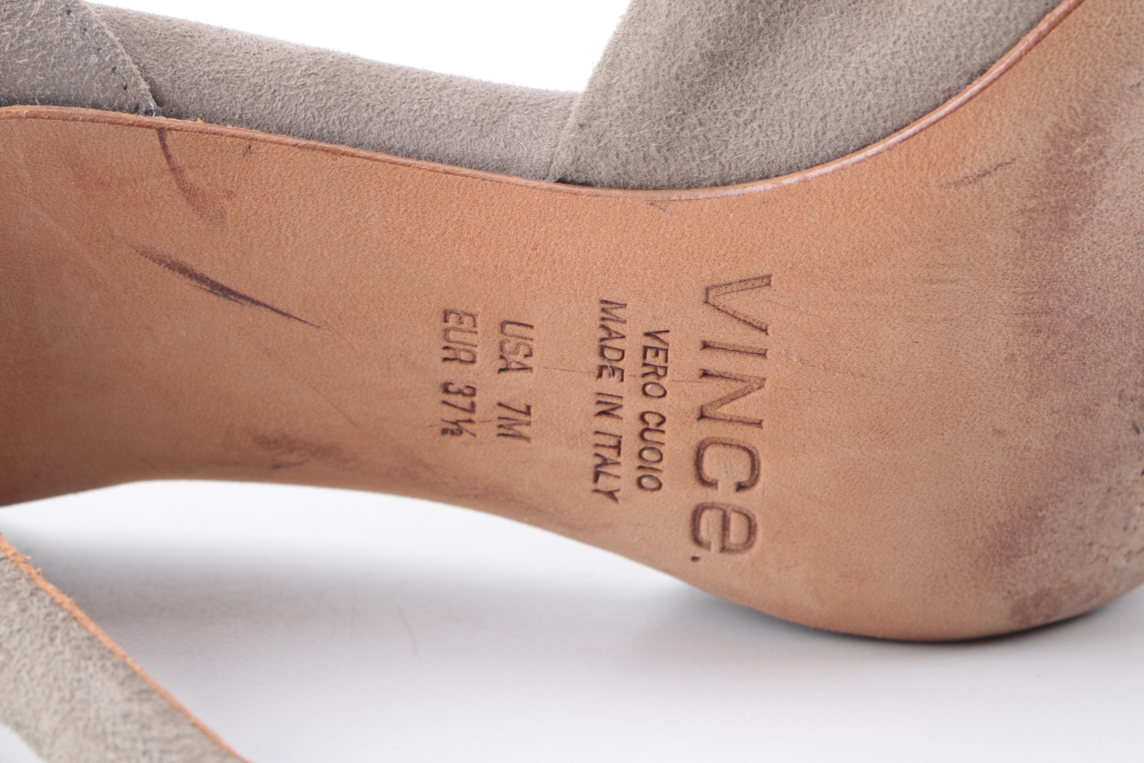 Women's Vince and Pedro García d'Orsay Heels