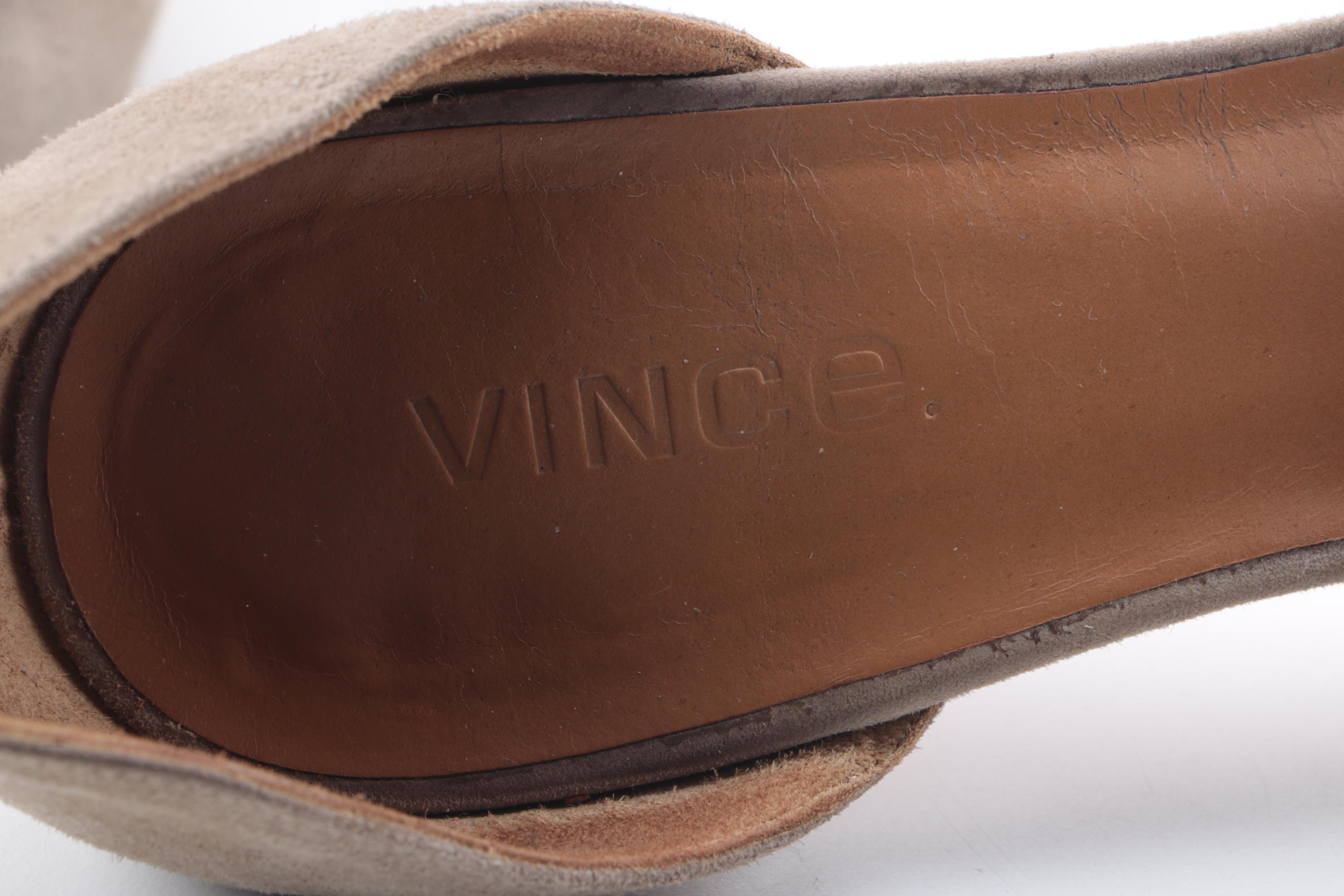 Women's Vince and Pedro García d'Orsay Heels