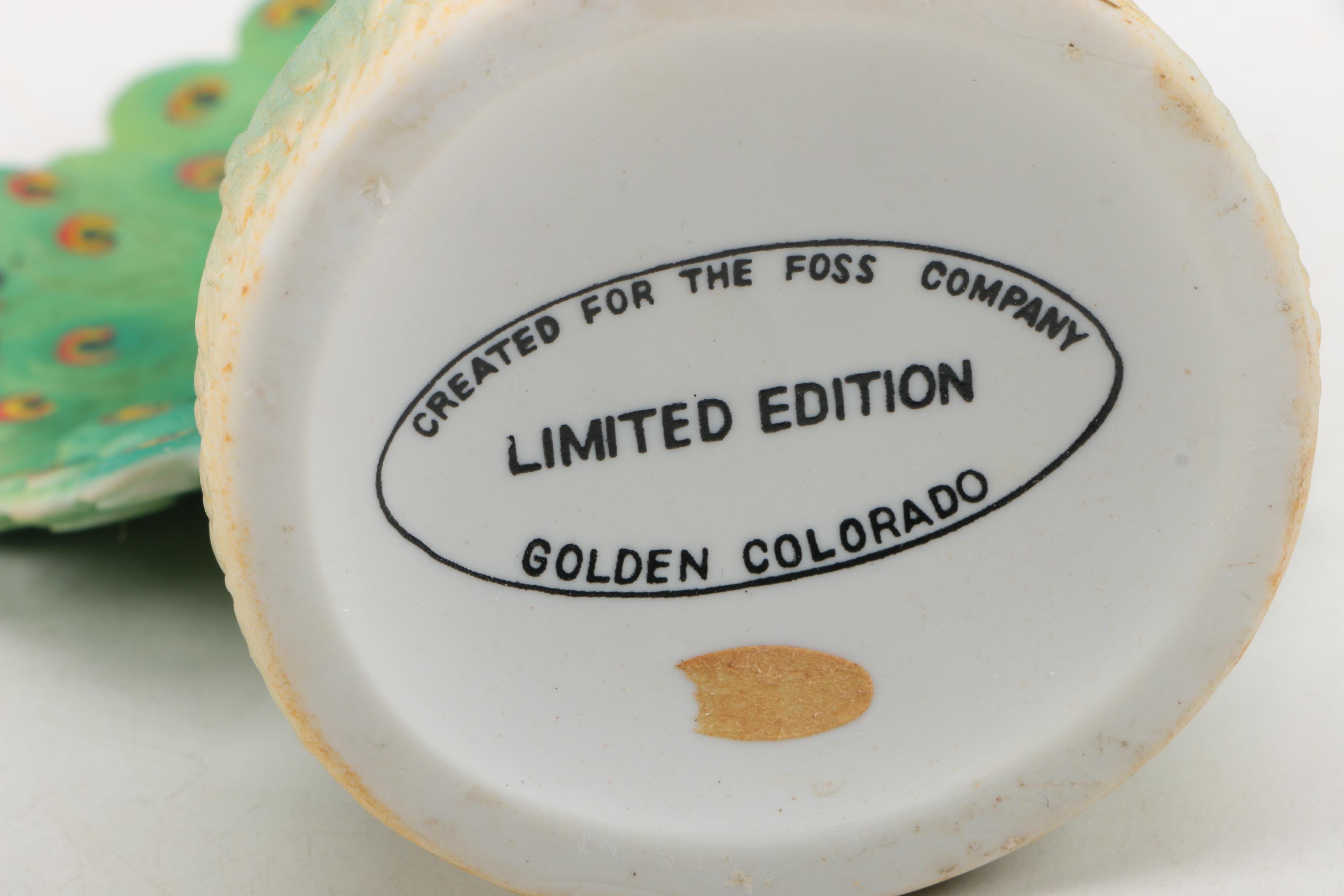 Ski Country Bourbon Whiskey Decanters with Limited Edition "Badger Mini"