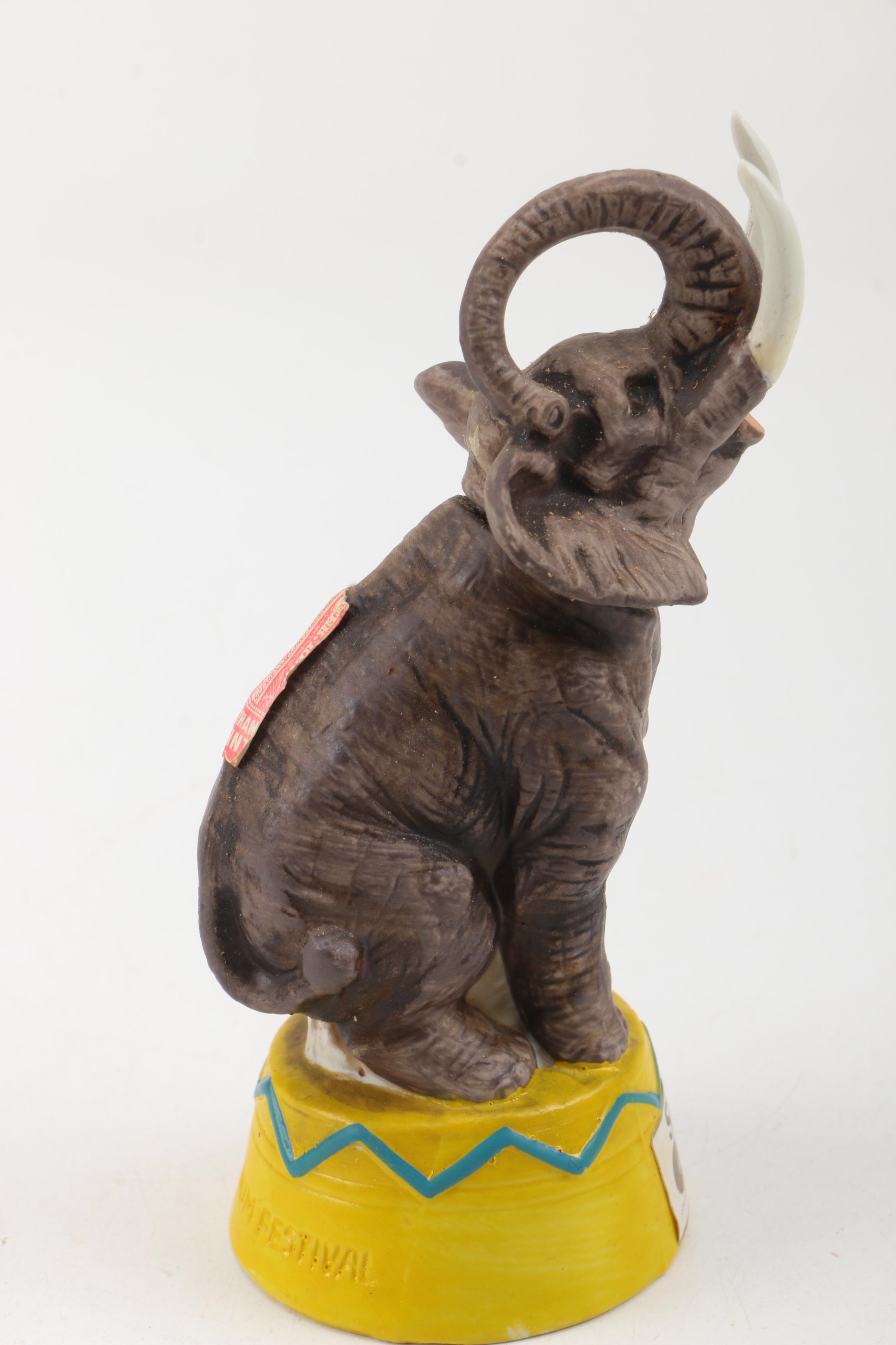 Ski Country Bourbon Whiskey Decanters with Limited Edition "Badger Mini"