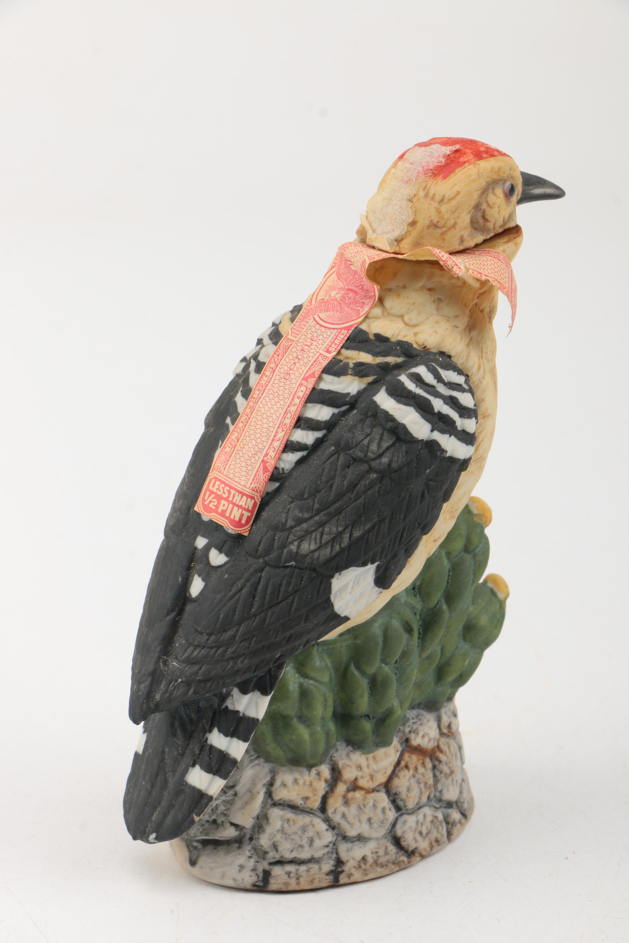 Ski Country Bourbon Whiskey Decanters with Limited Edition "Badger Mini"