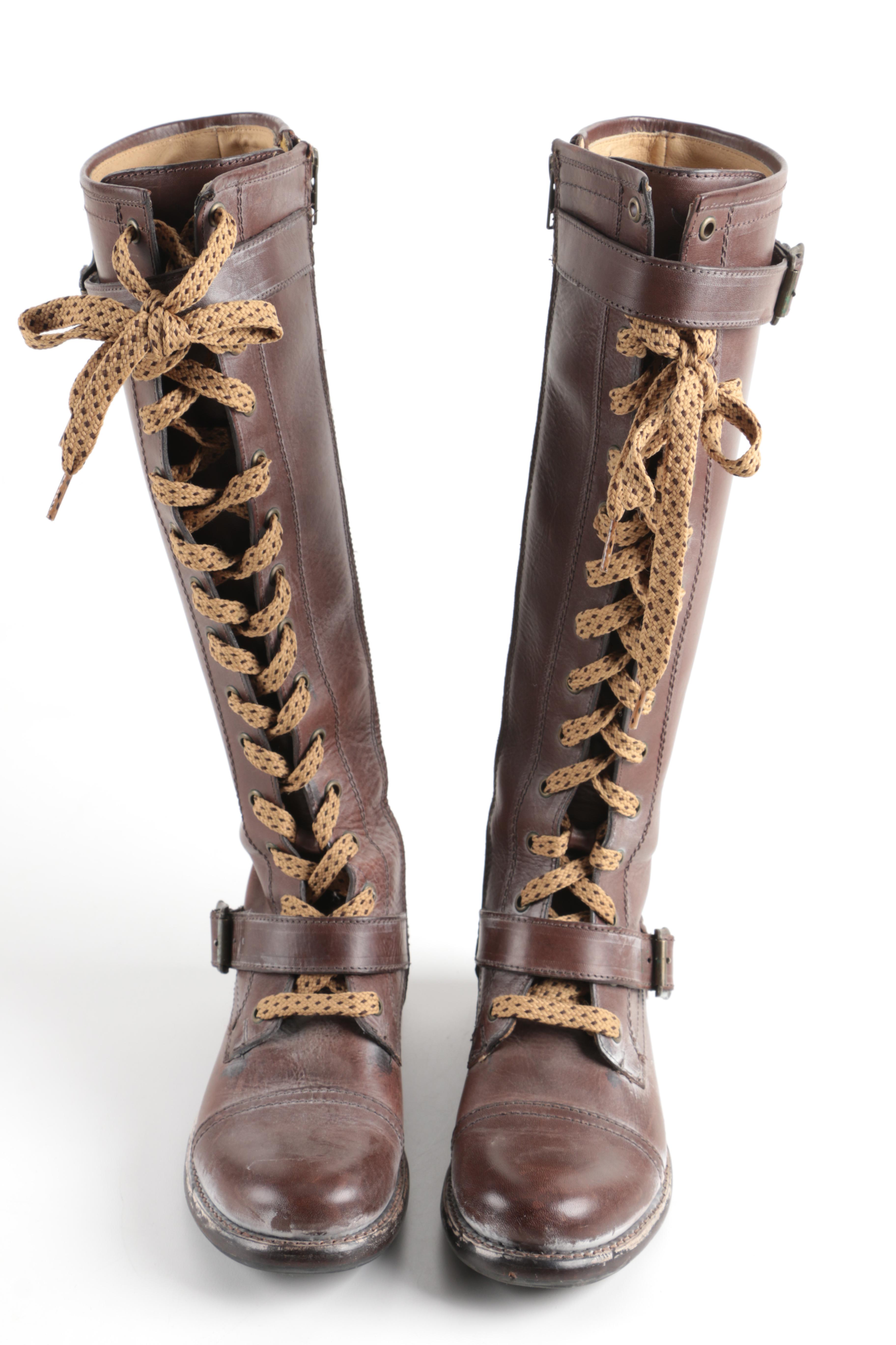 Frye Jenna Cap Toe Boots