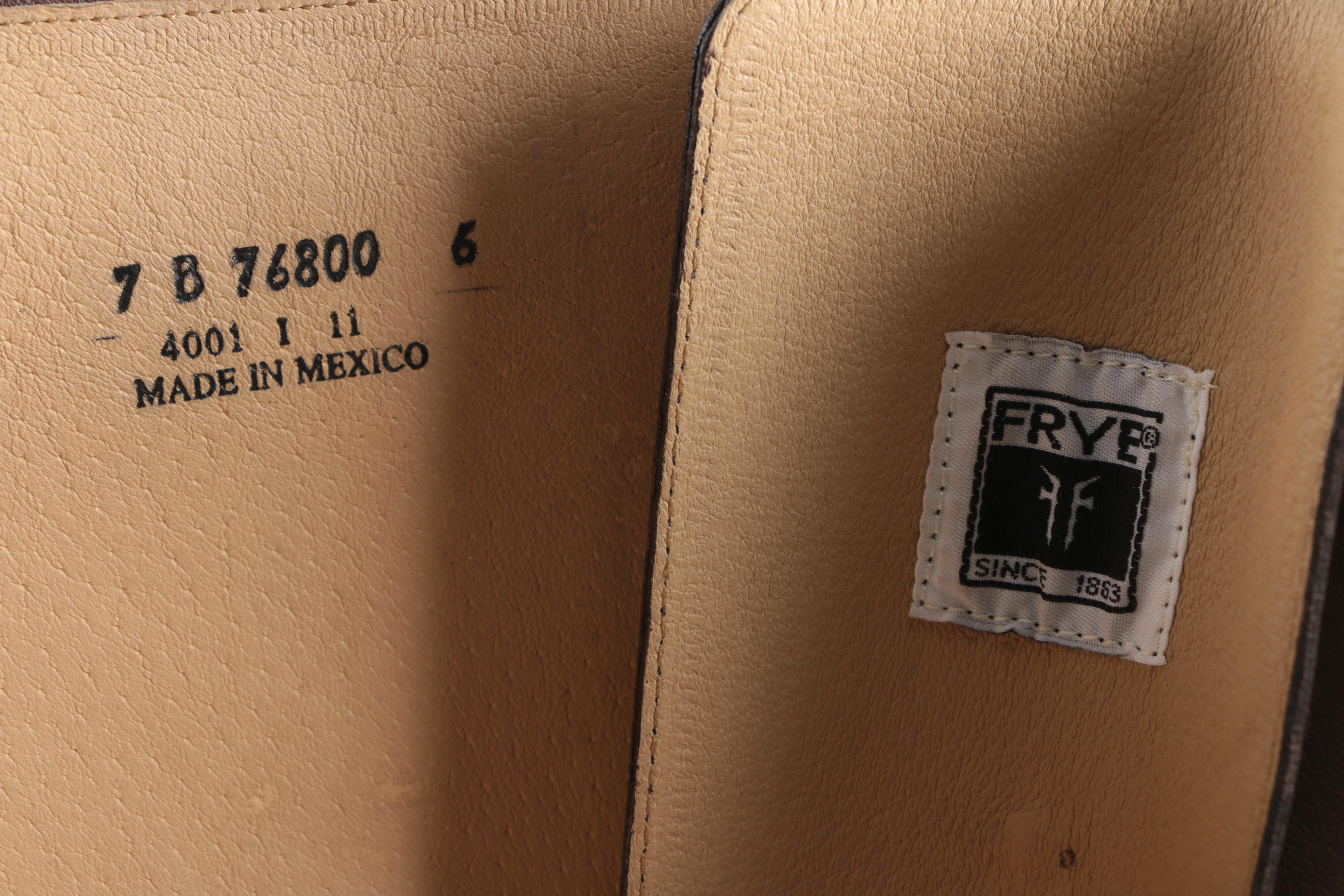Frye Jenna Cap Toe Boots