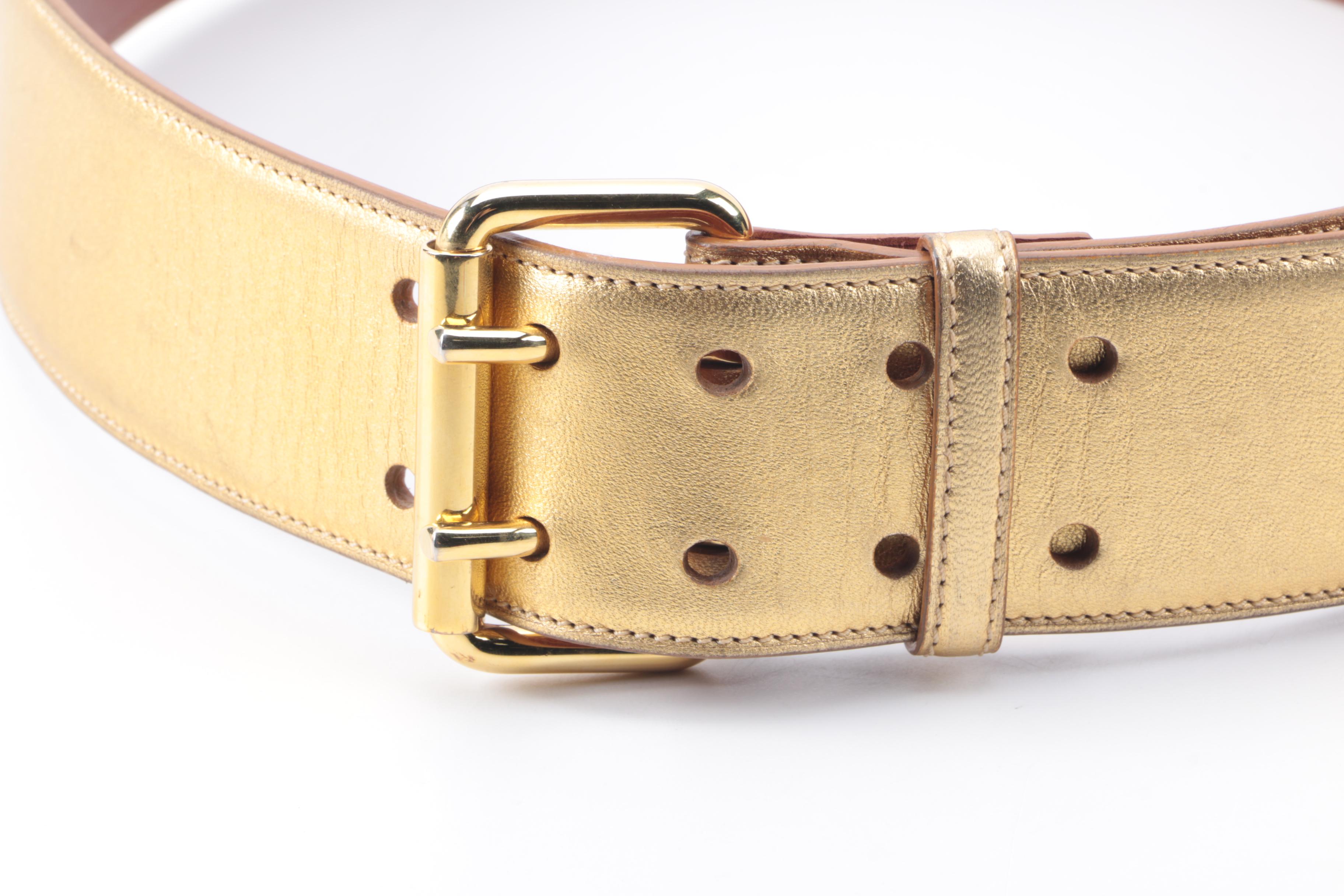 Ralph Lauren Collection Leather Belt