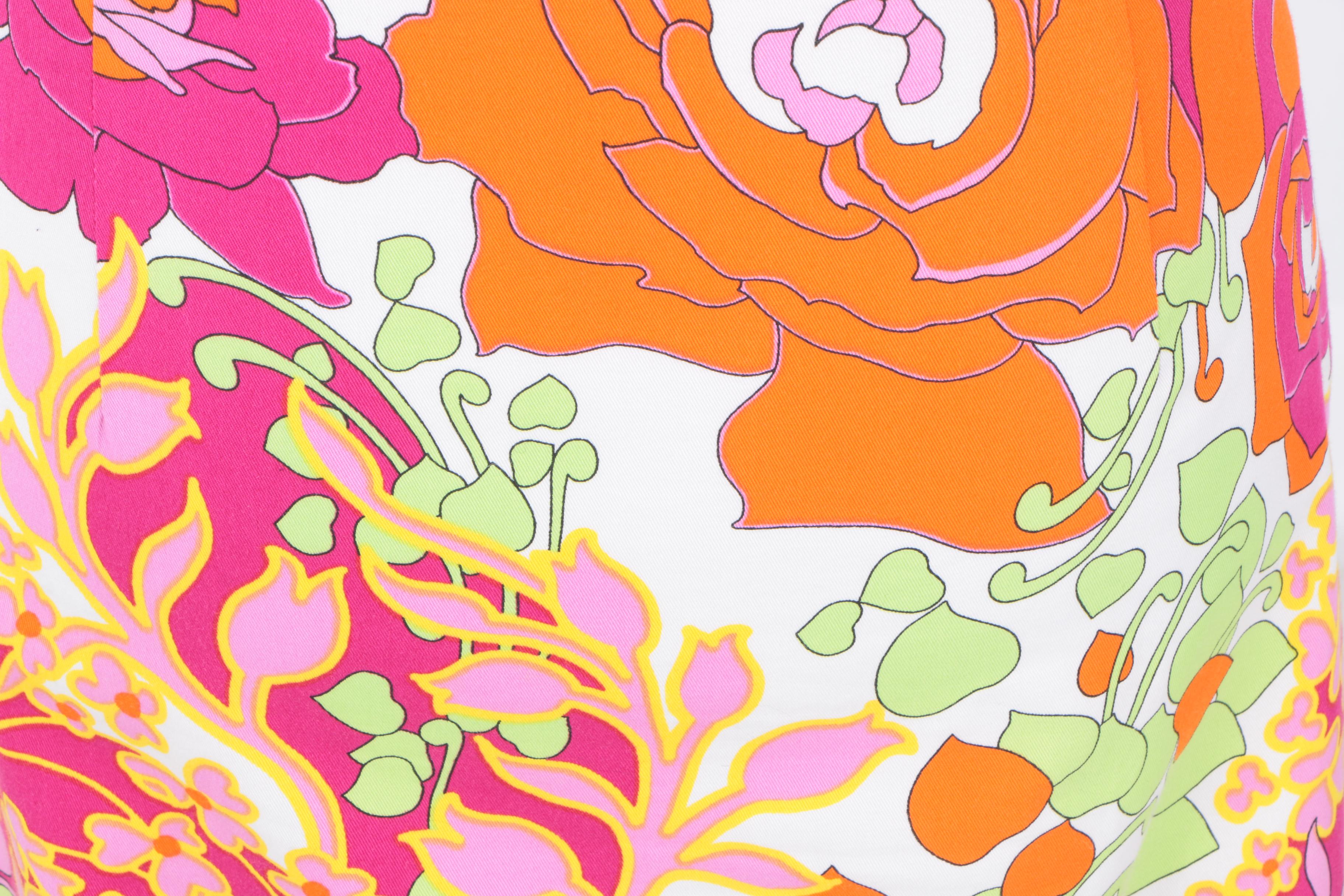 Floral Moschino Jeans Sleeveless Donna Dress