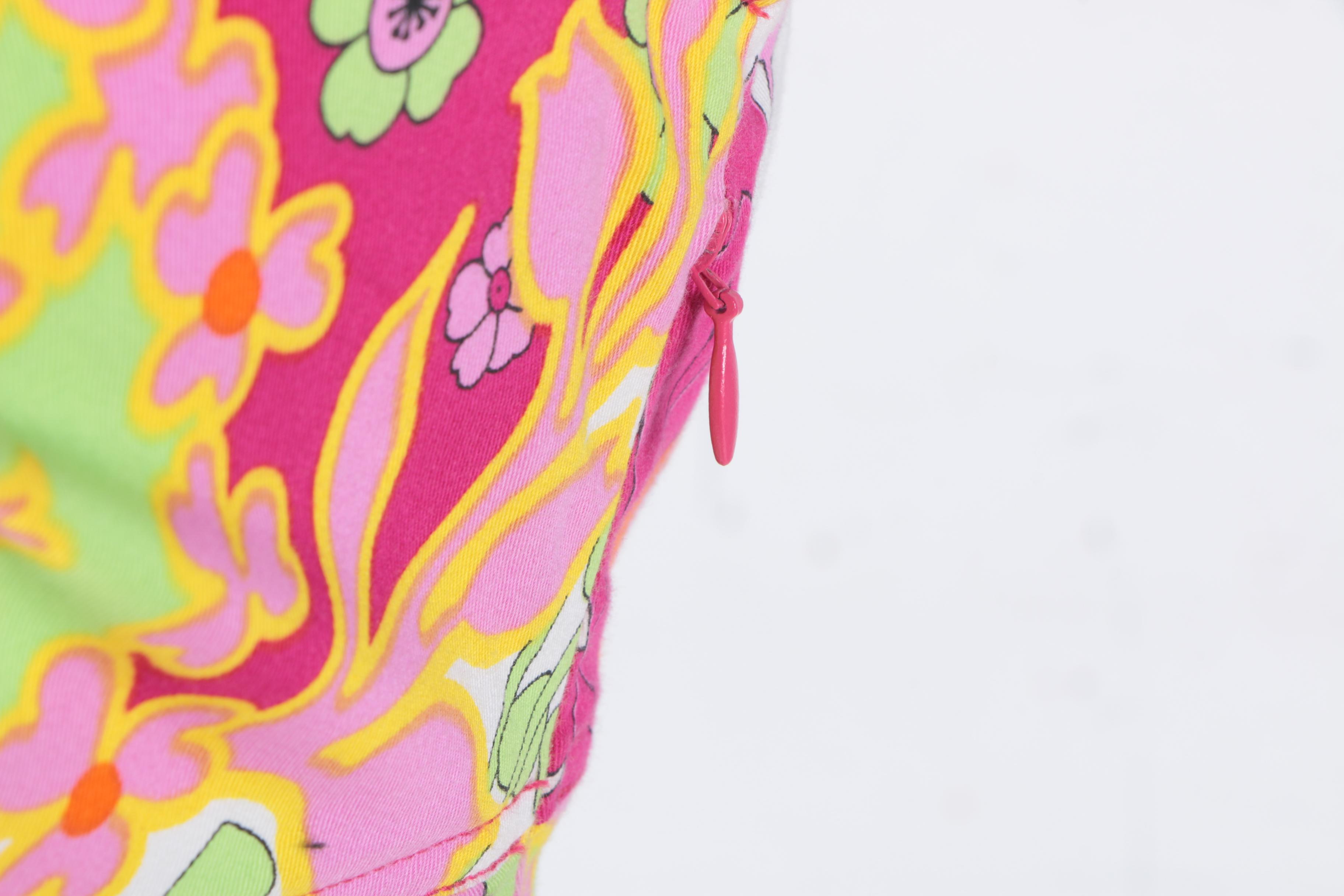 Floral Moschino Jeans Sleeveless Donna Dress