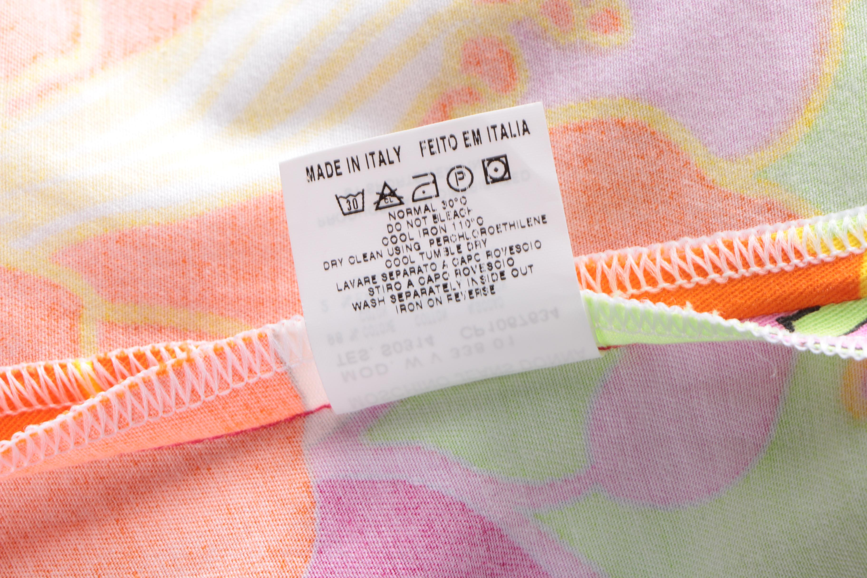 Floral Moschino Jeans Sleeveless Donna Dress