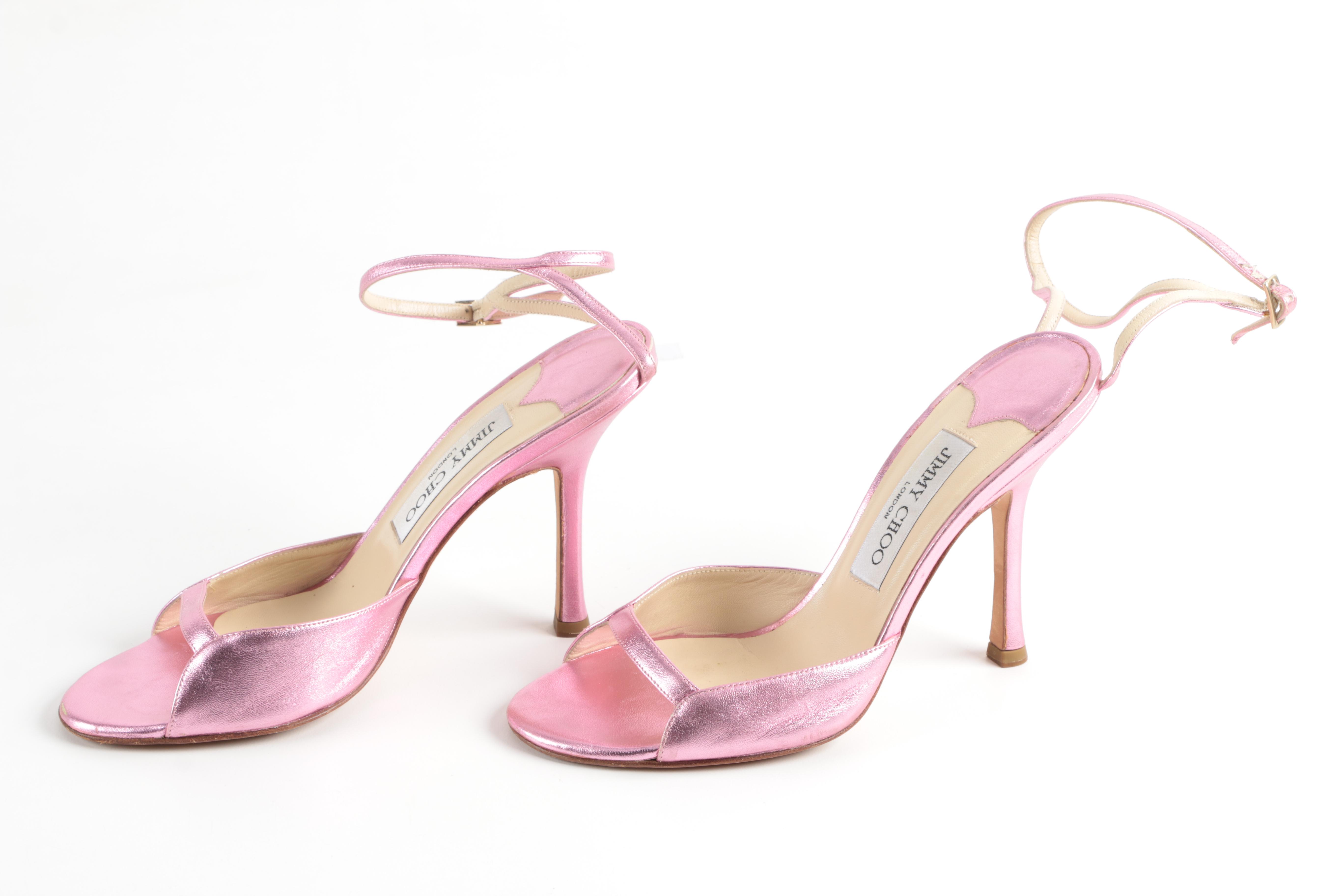 Jimmy Choo Metallic Sandals