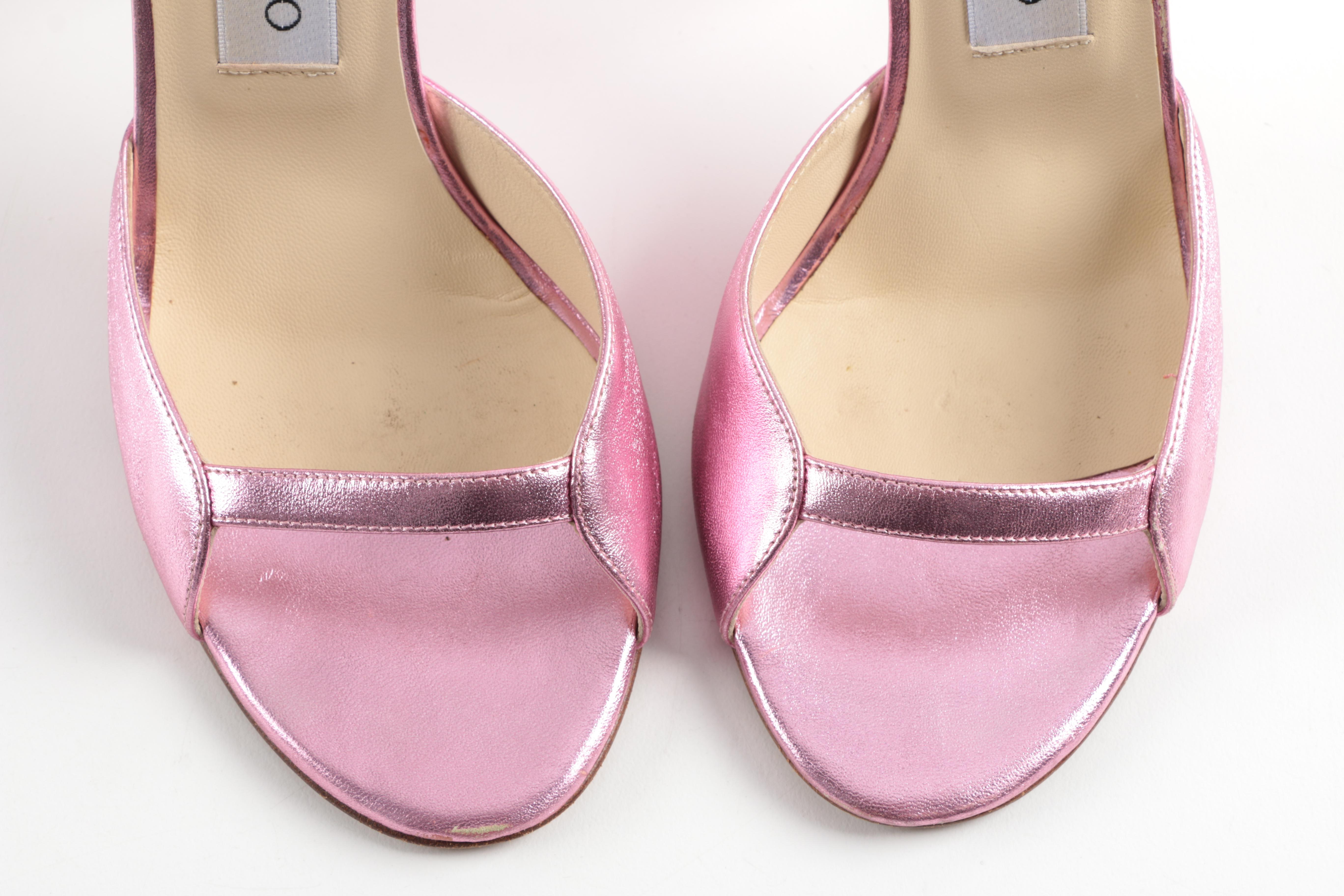 Jimmy Choo Metallic Sandals