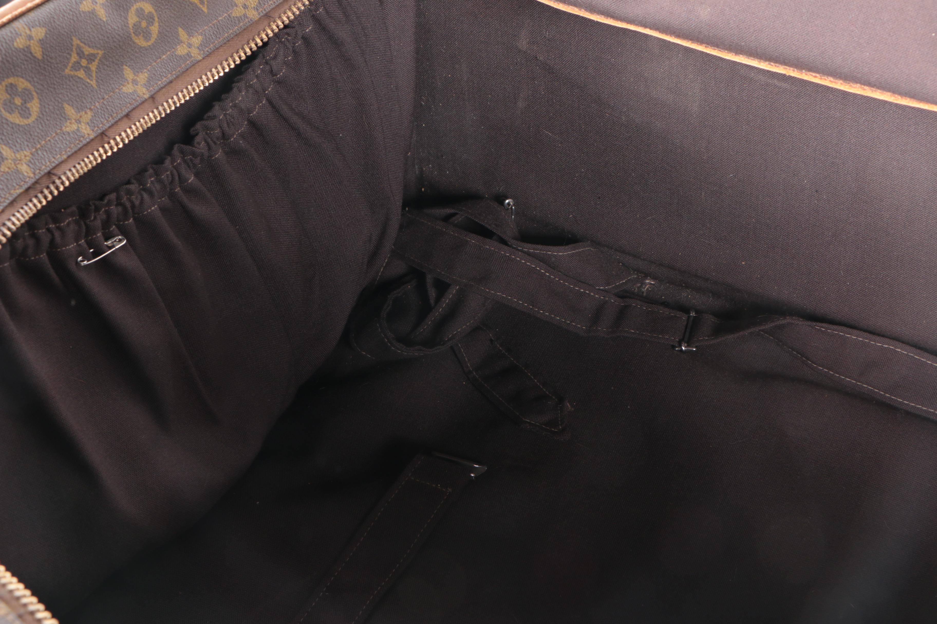 Vintage Louis Vuitton Monogram Suitcase with Buckle Straps