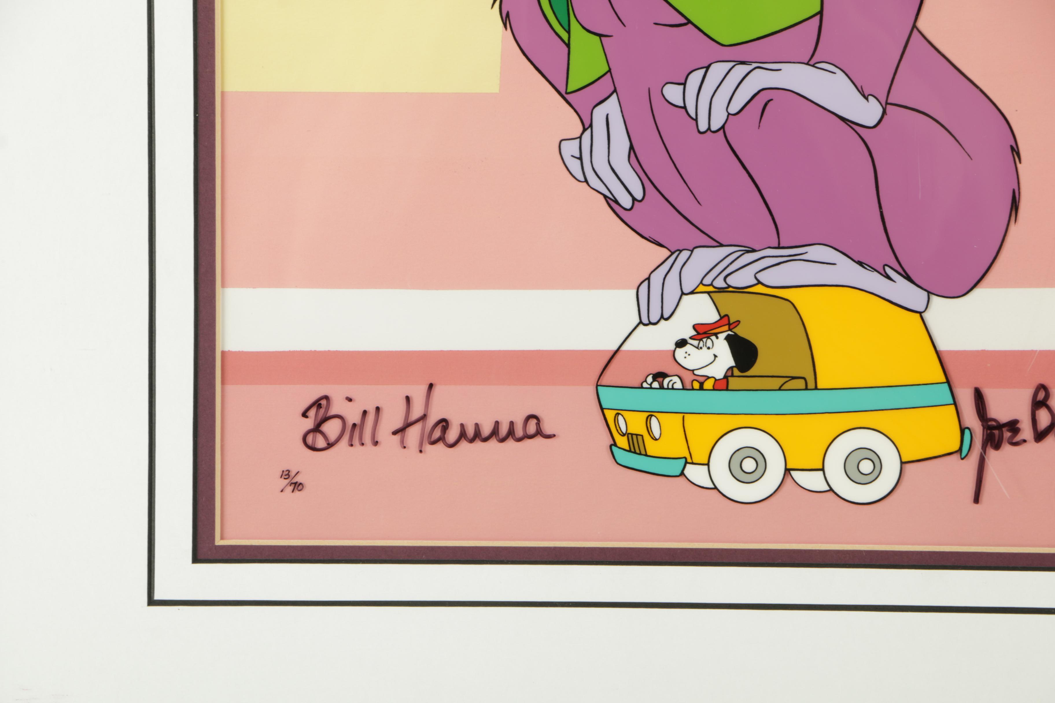 Hanna-Barbera Limited Edition Sericel "The Great Grape Ape"