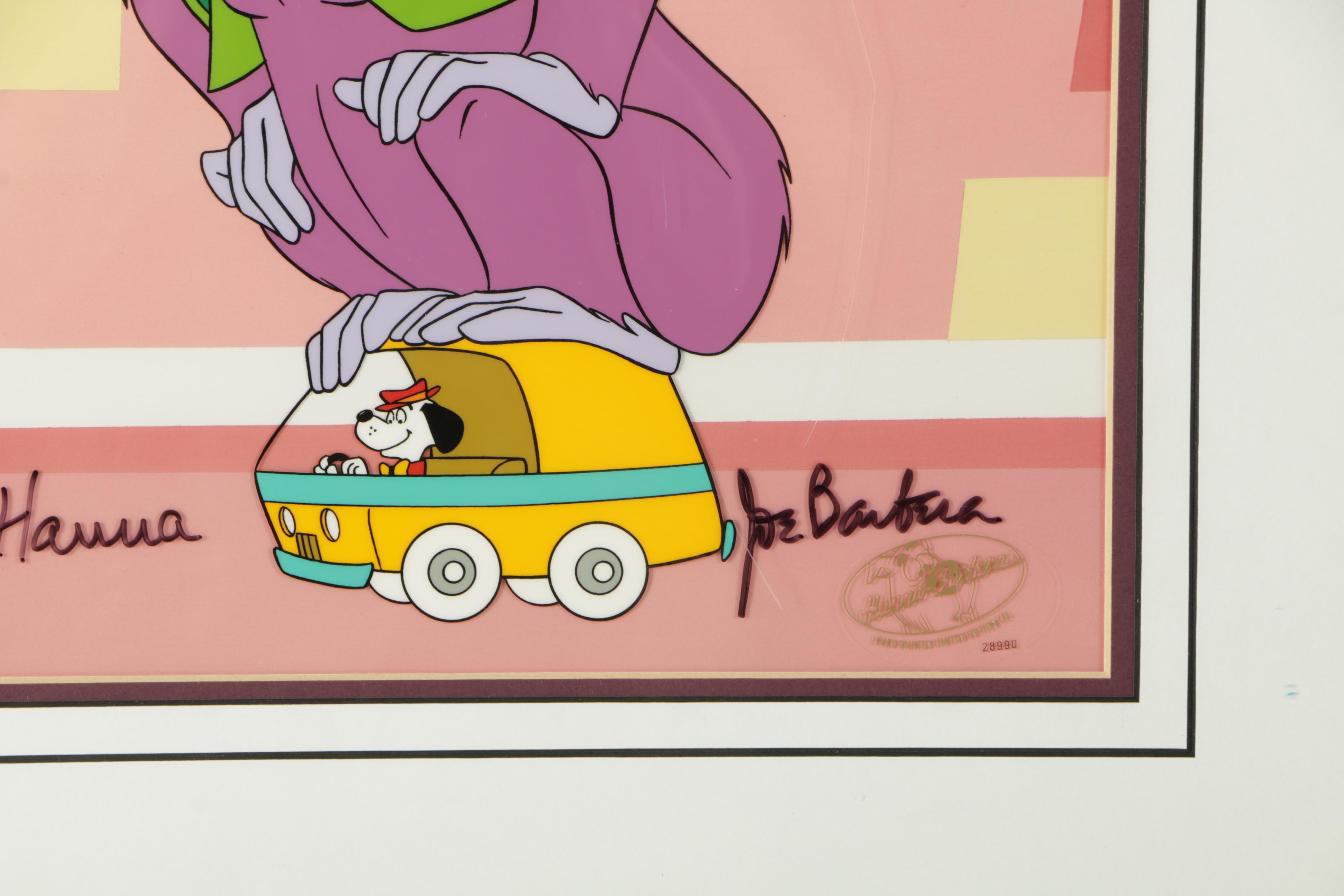 Hanna-Barbera Limited Edition Sericel "The Great Grape Ape"