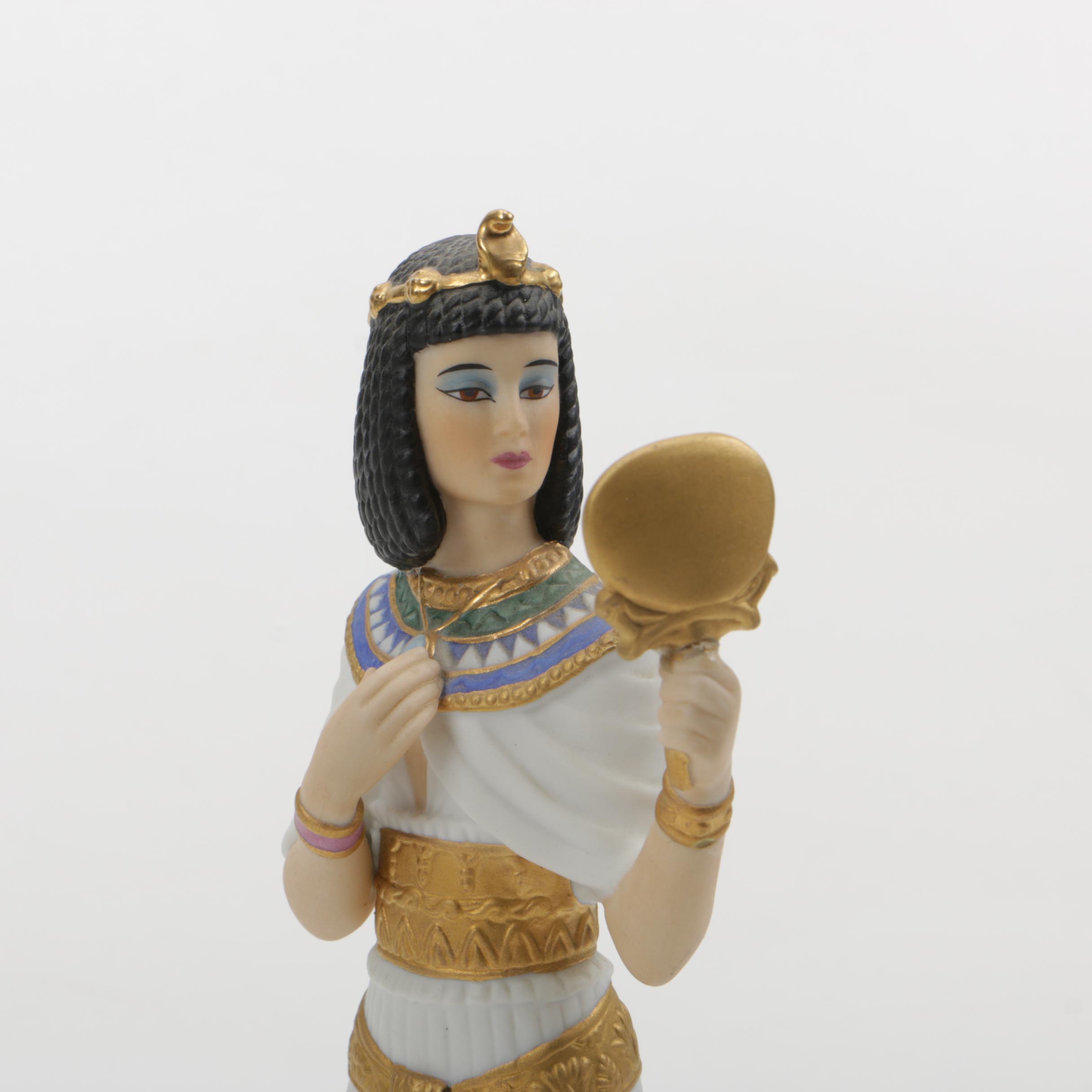 Lenox Porcelain Figurines "Cleopatra" and "Rapunzel"