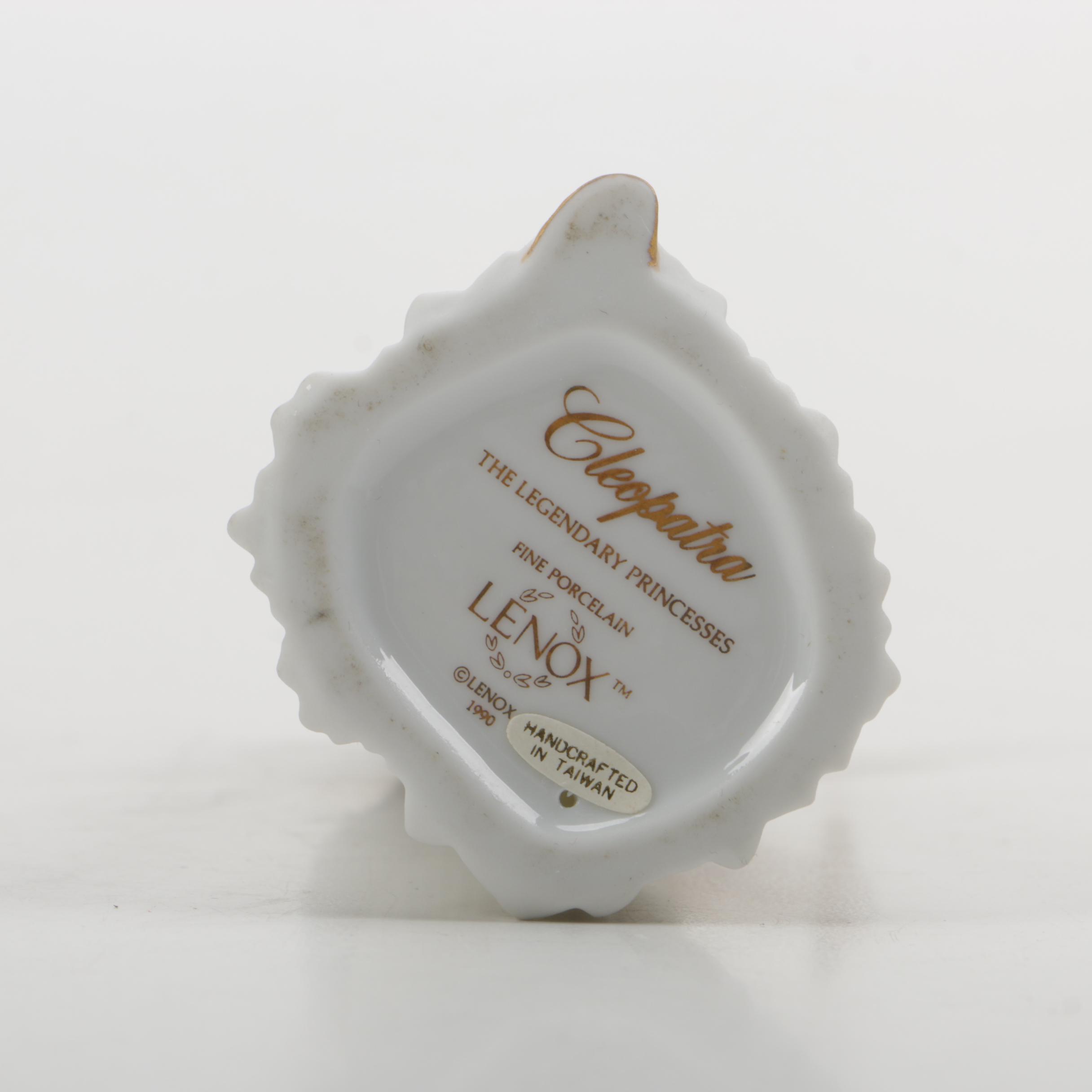 Lenox Porcelain Figurines "Cleopatra" and "Rapunzel"