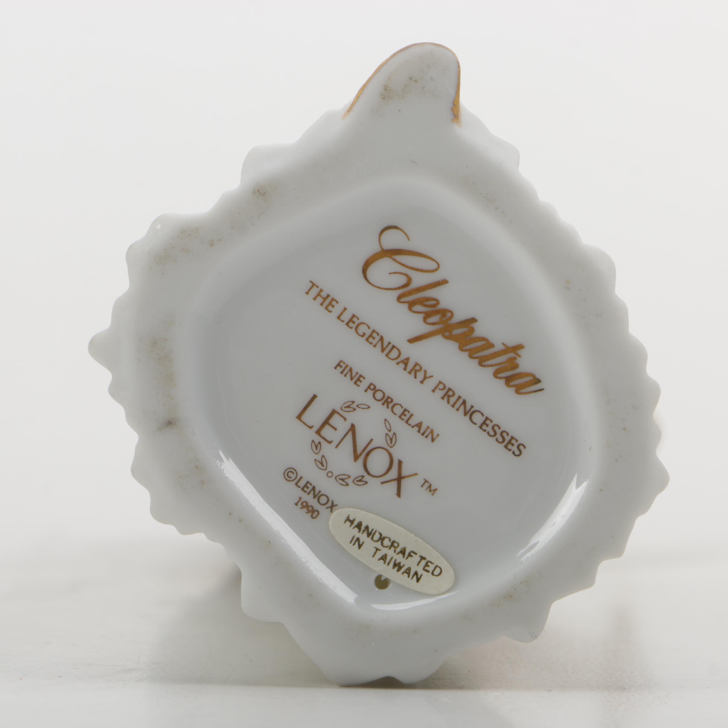 Lenox Porcelain Figurines "Cleopatra" and "Rapunzel"