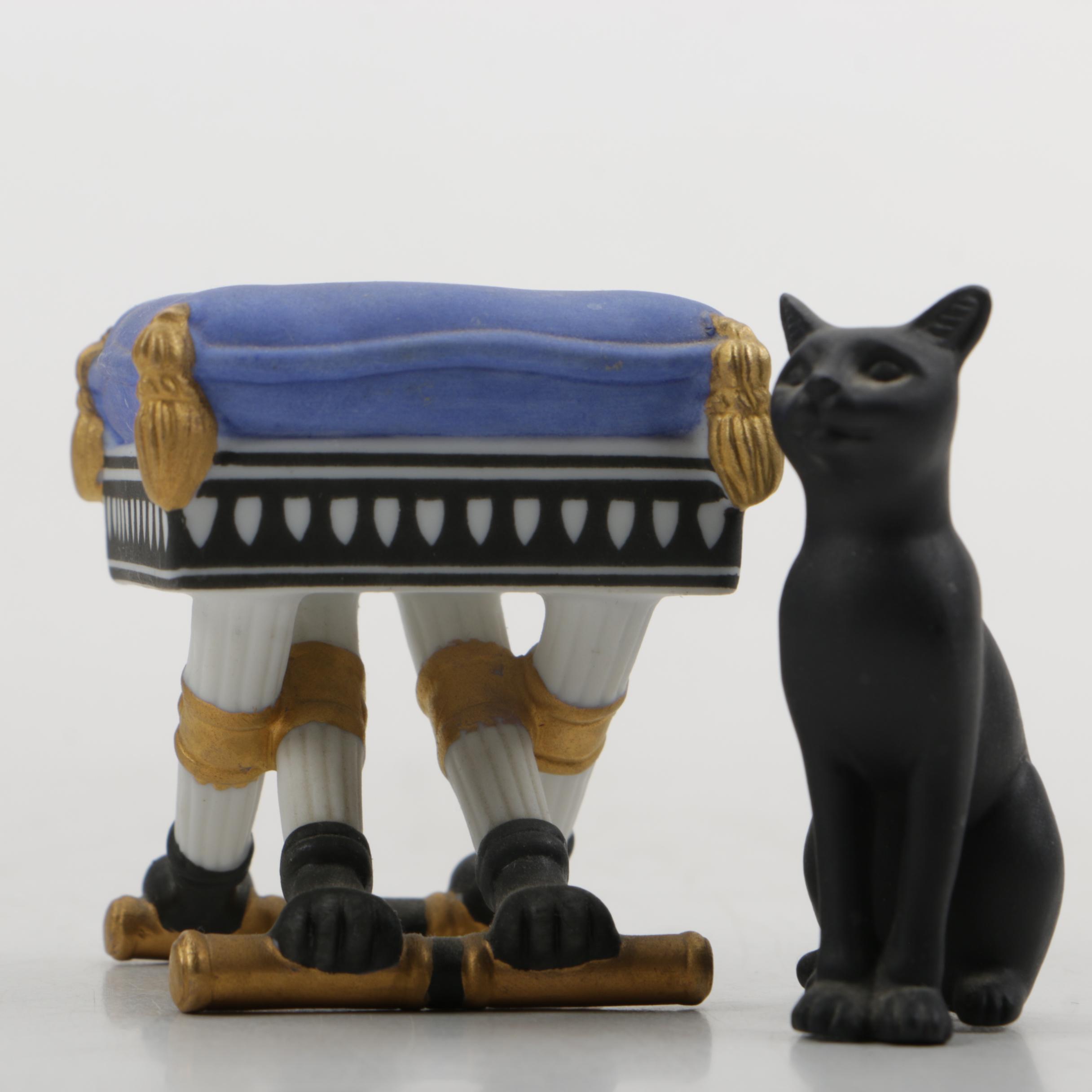 Lenox Porcelain Figurines "Cleopatra" and "Rapunzel"