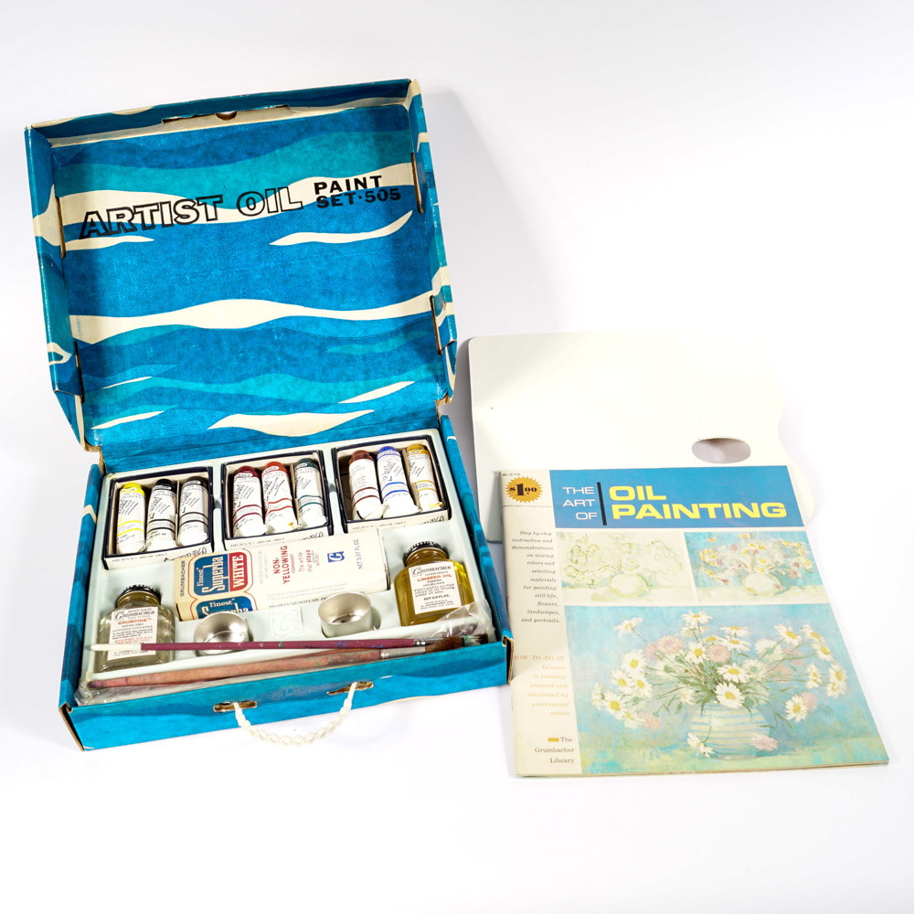 Grumbacher Artist Oil Set with Accessories