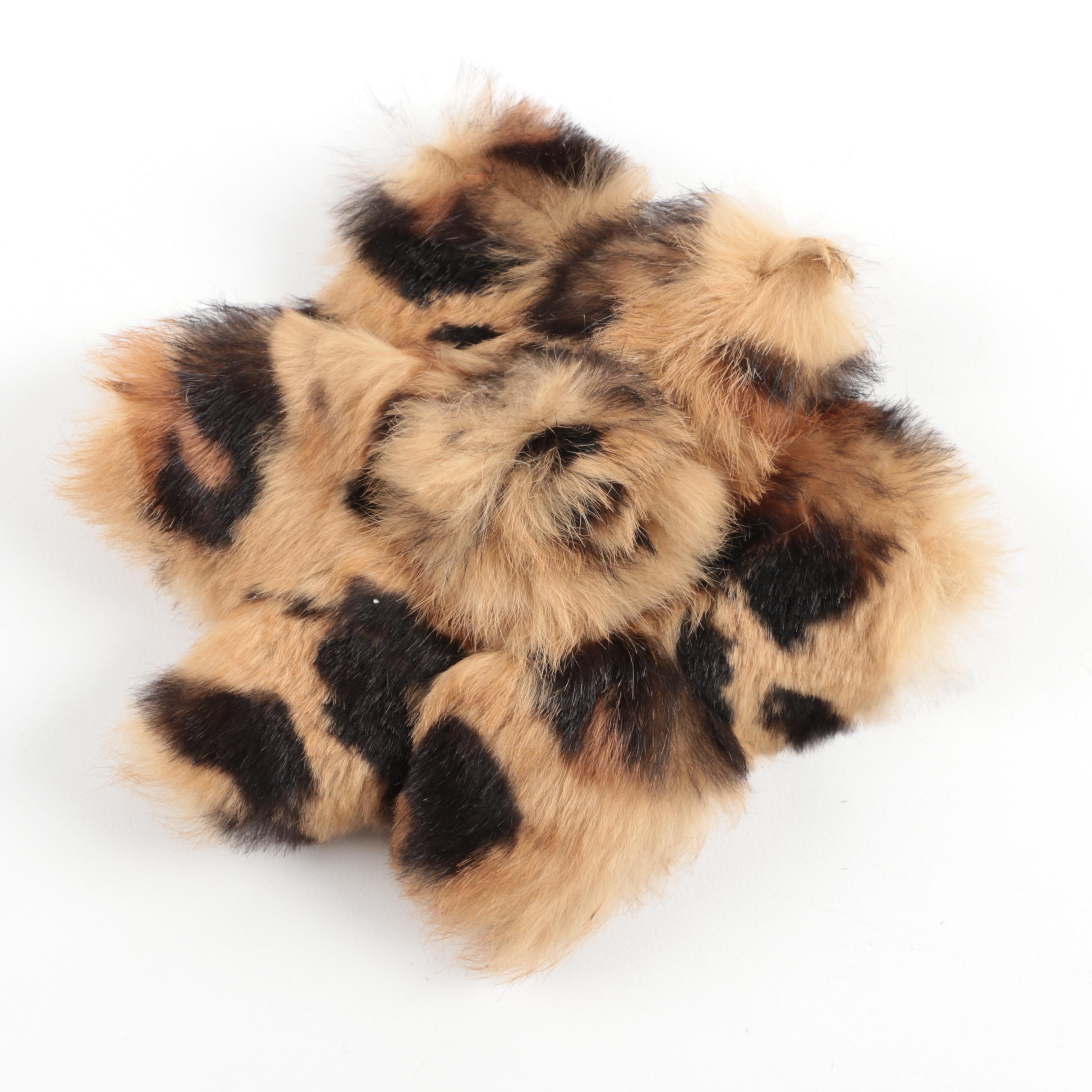 Dyed Rabbit Fur Accessories