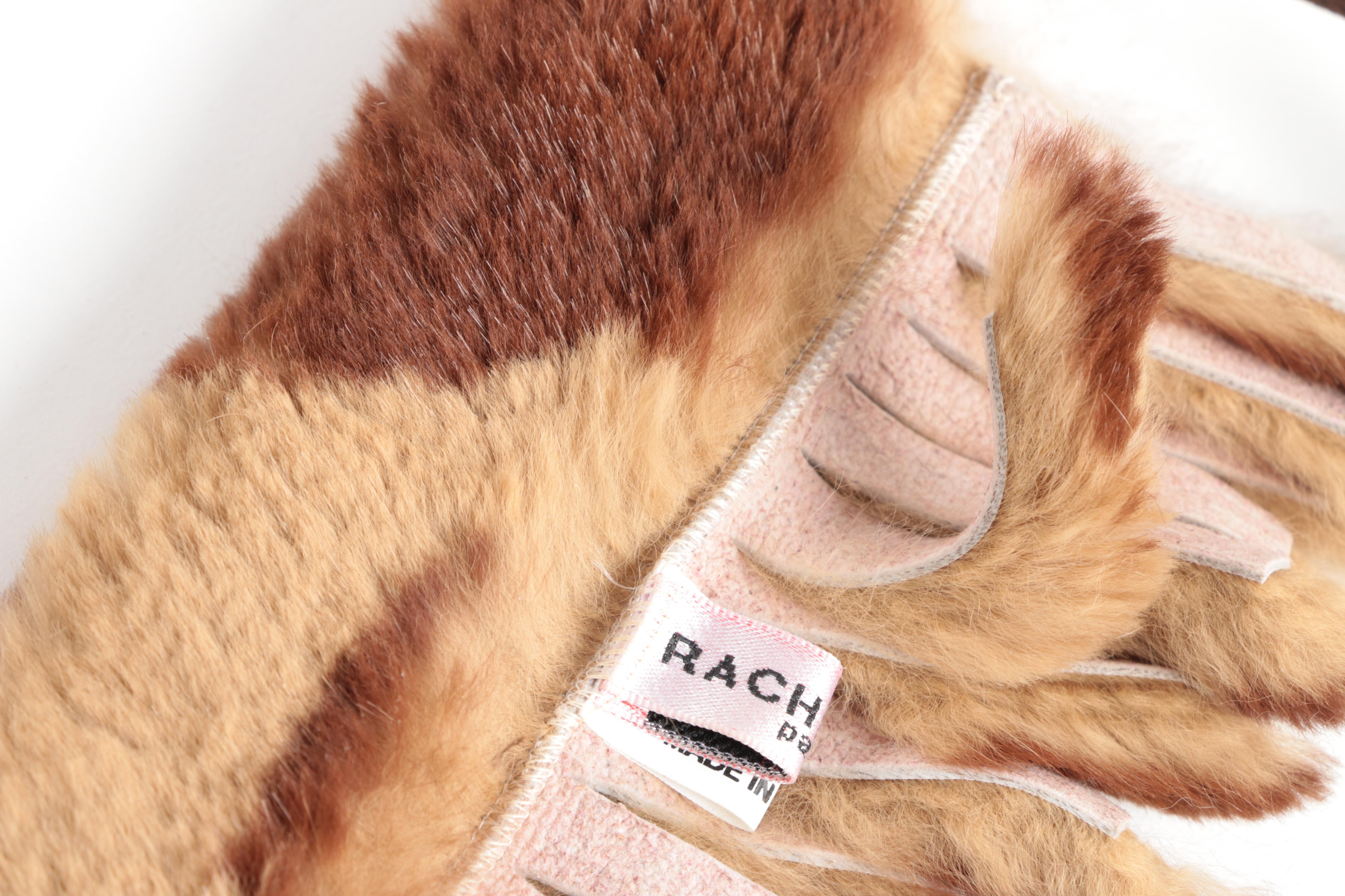 Dyed Rabbit Fur Accessories