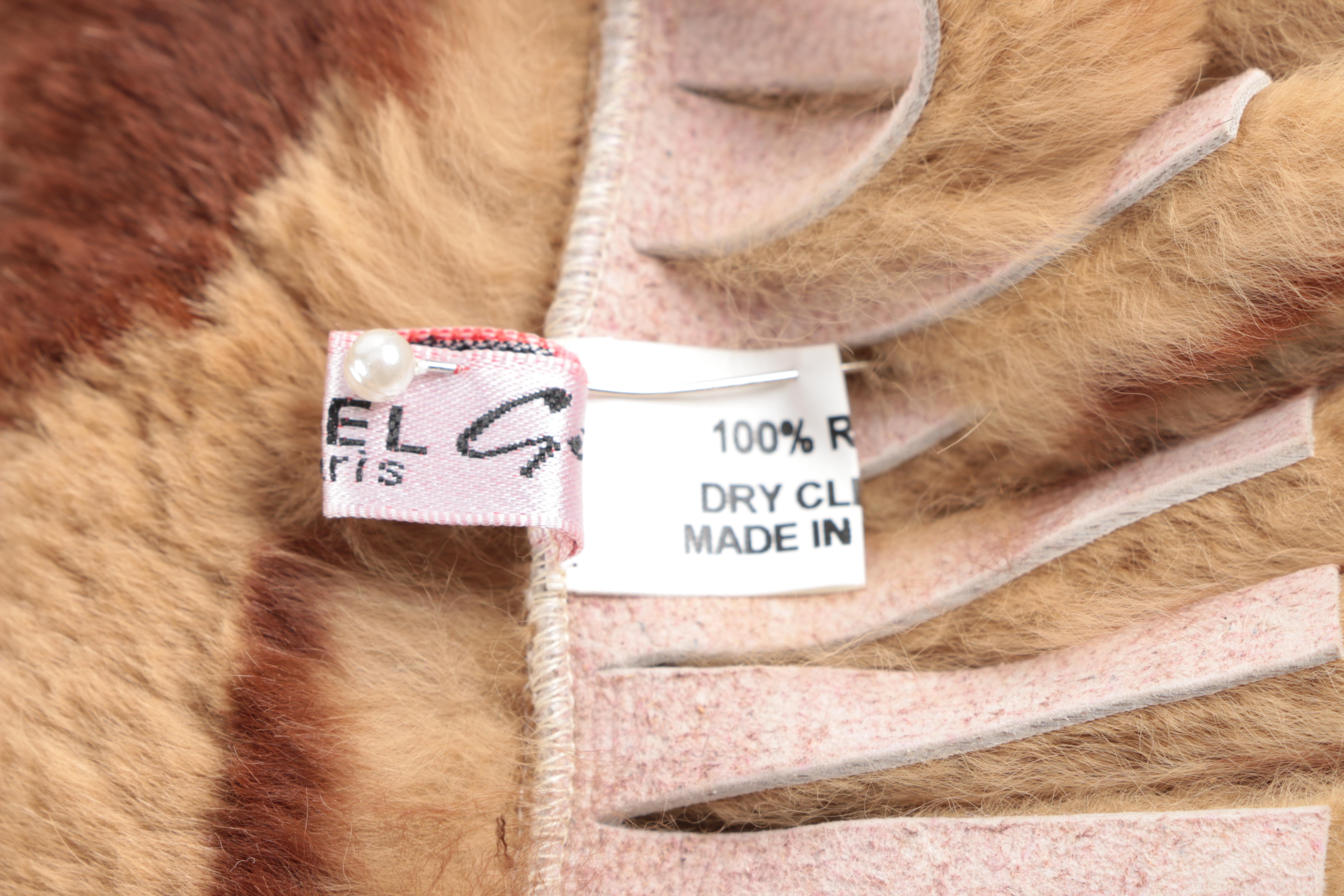 Dyed Rabbit Fur Accessories