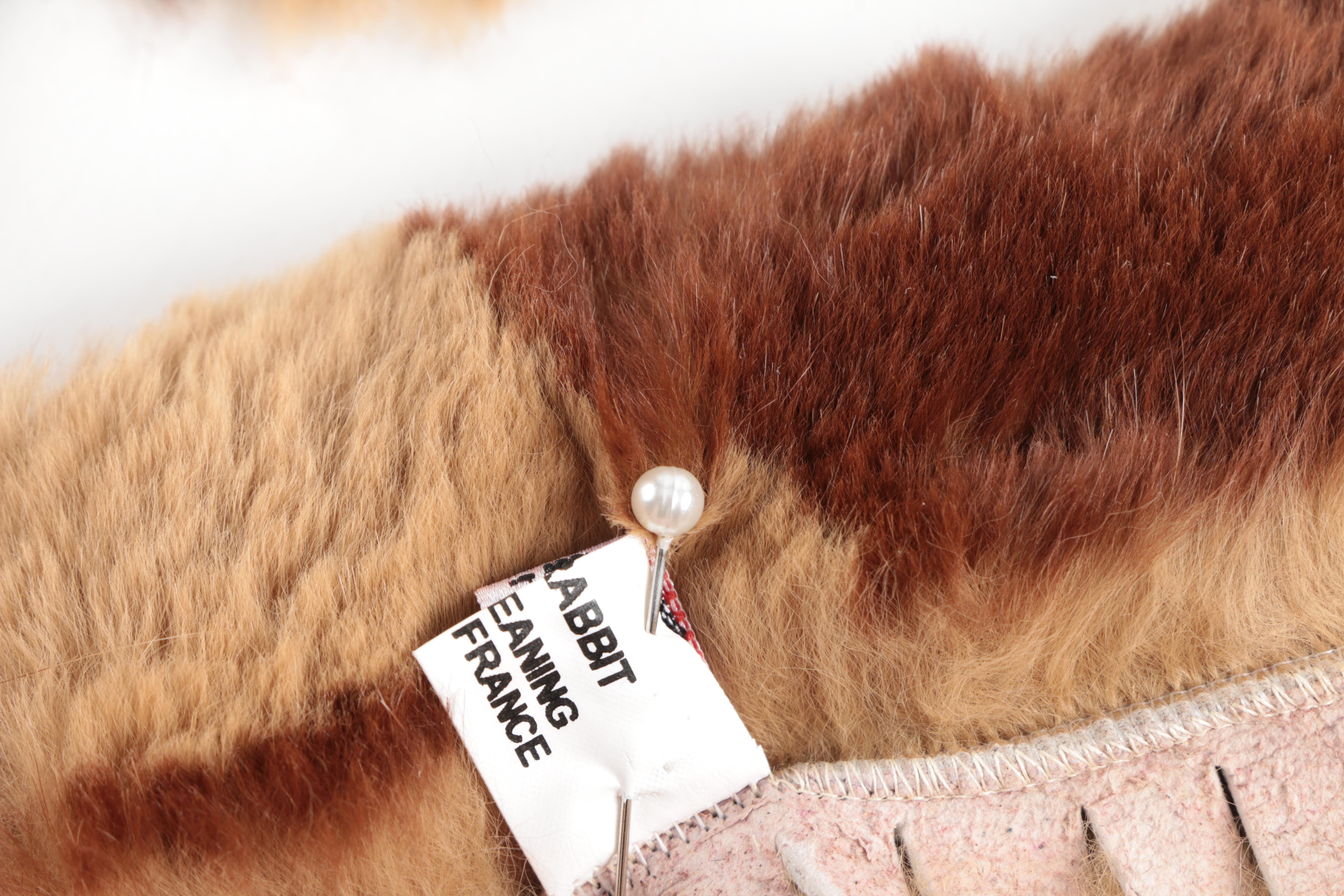 Dyed Rabbit Fur Accessories