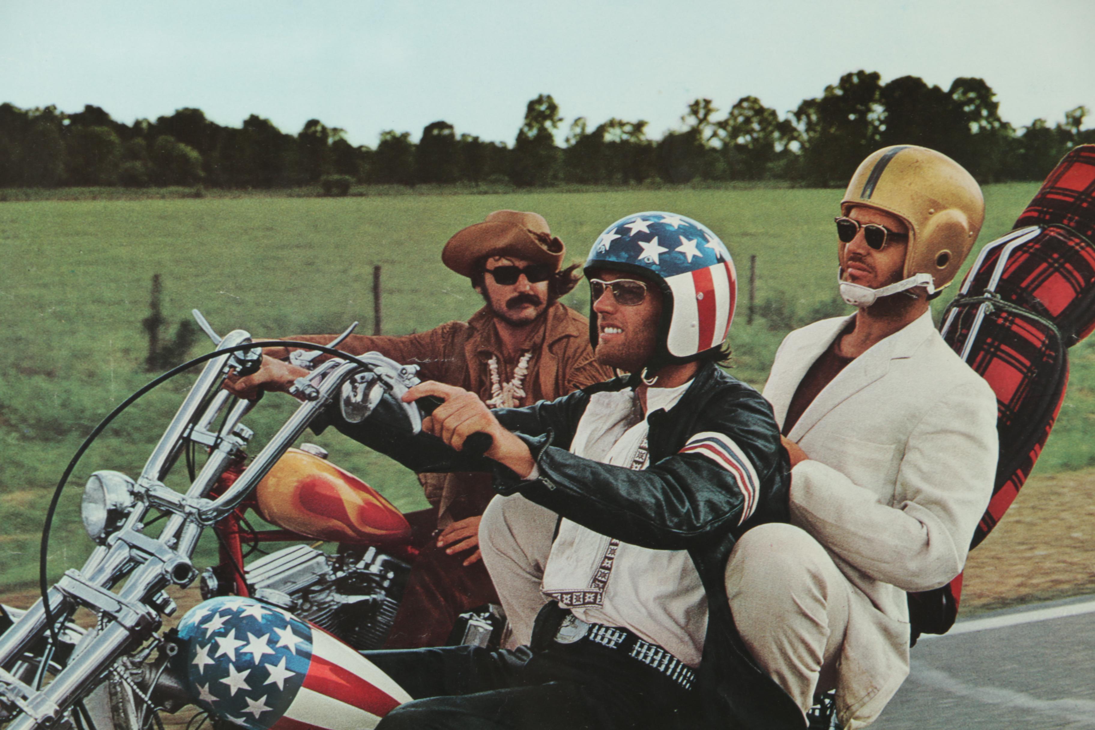 Reproduction Print on Paper of Still From "Easy Rider"