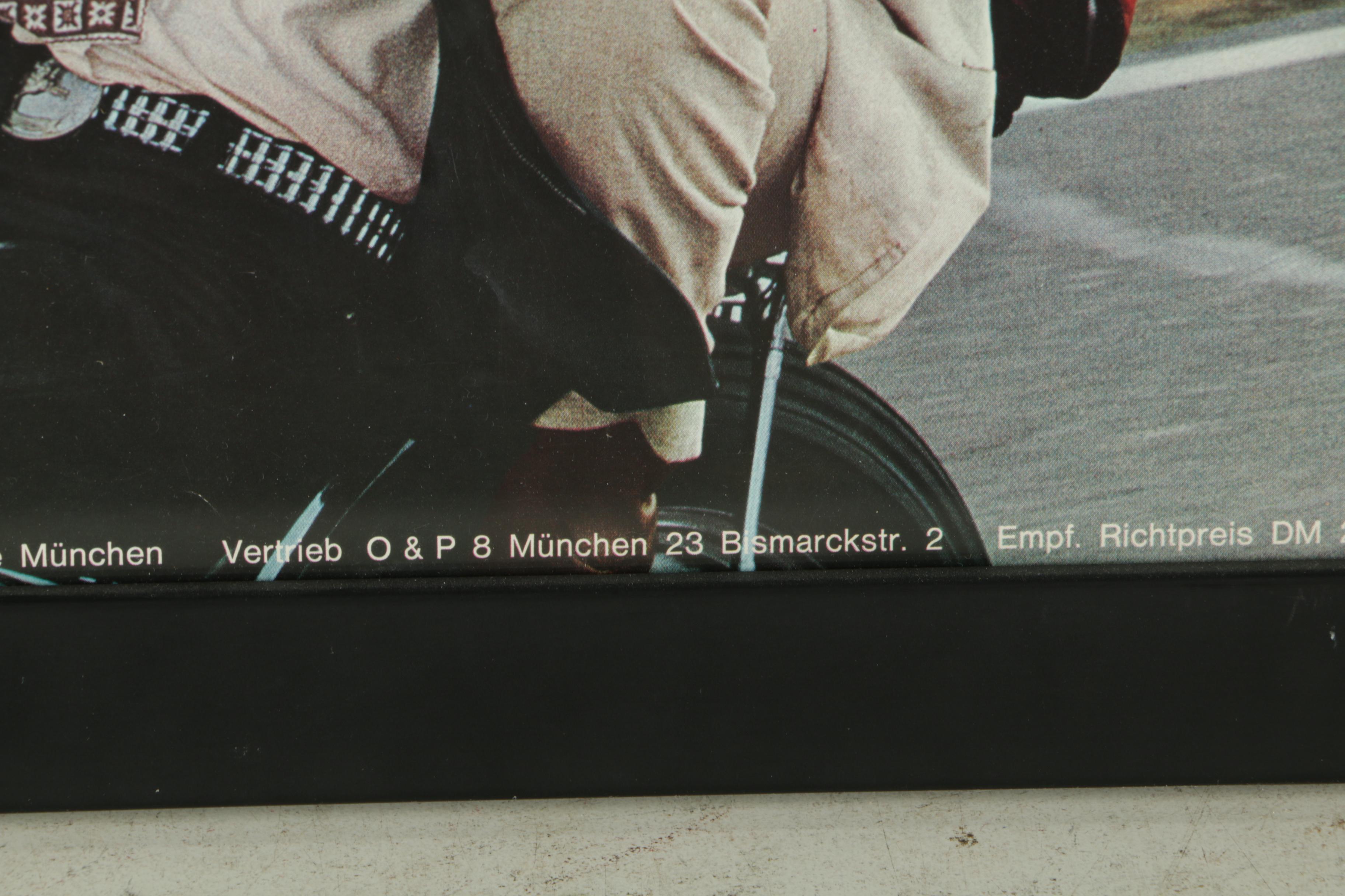 Reproduction Print on Paper of Still From "Easy Rider"