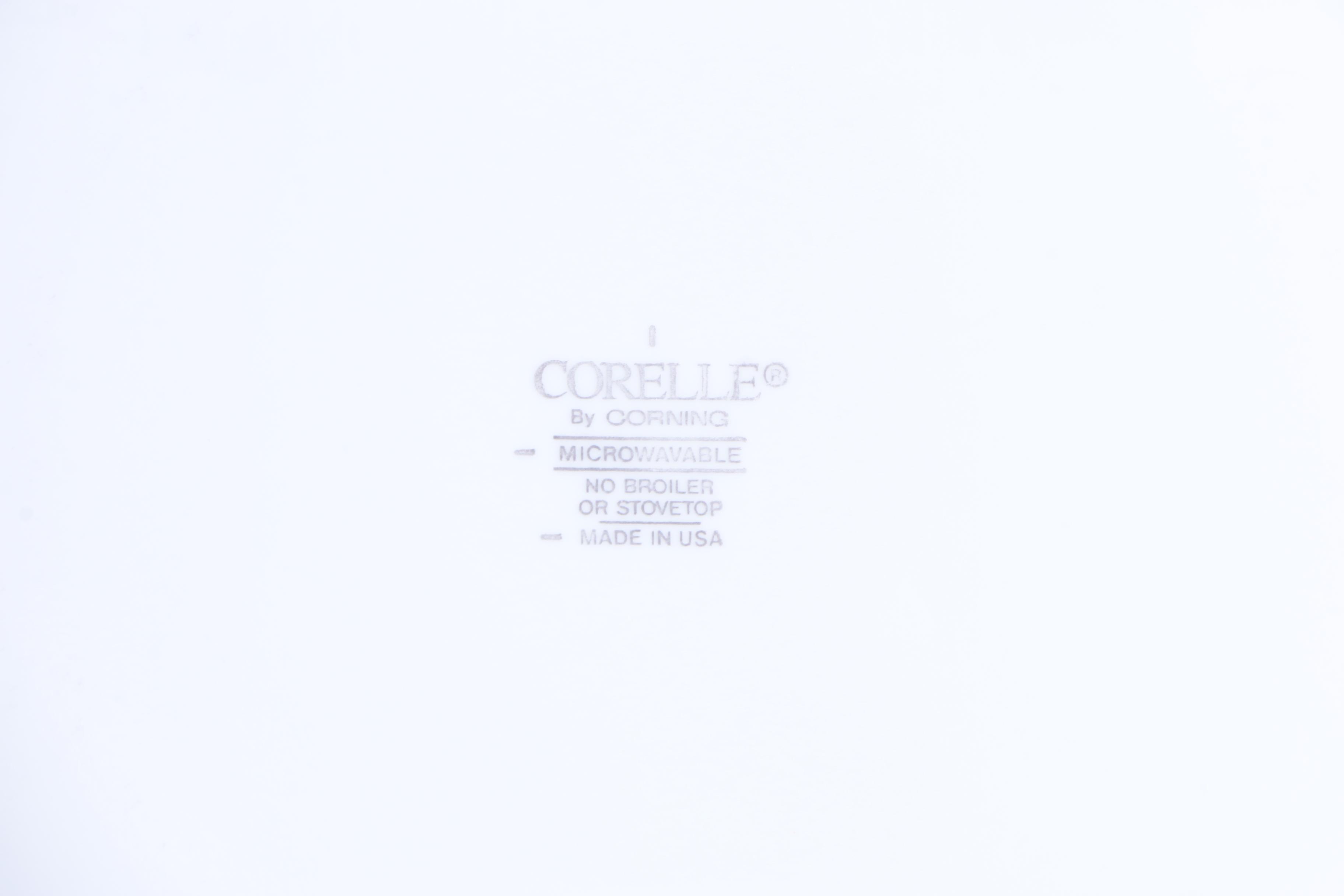 Corning Corelle Tableware