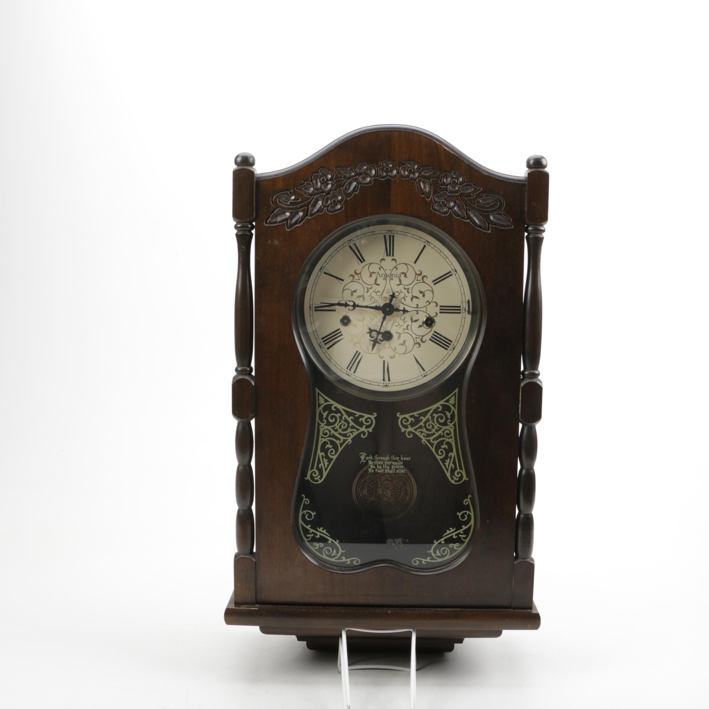 Ansonia Westminster Chime Wall Clock
