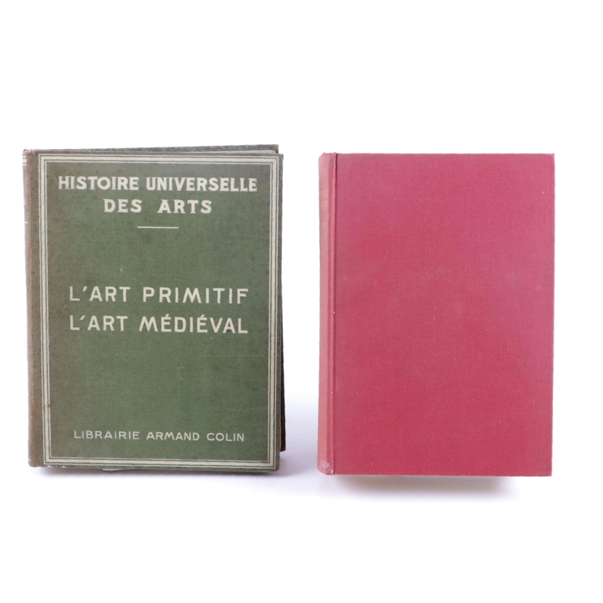 Vintage French-Language Art History Books