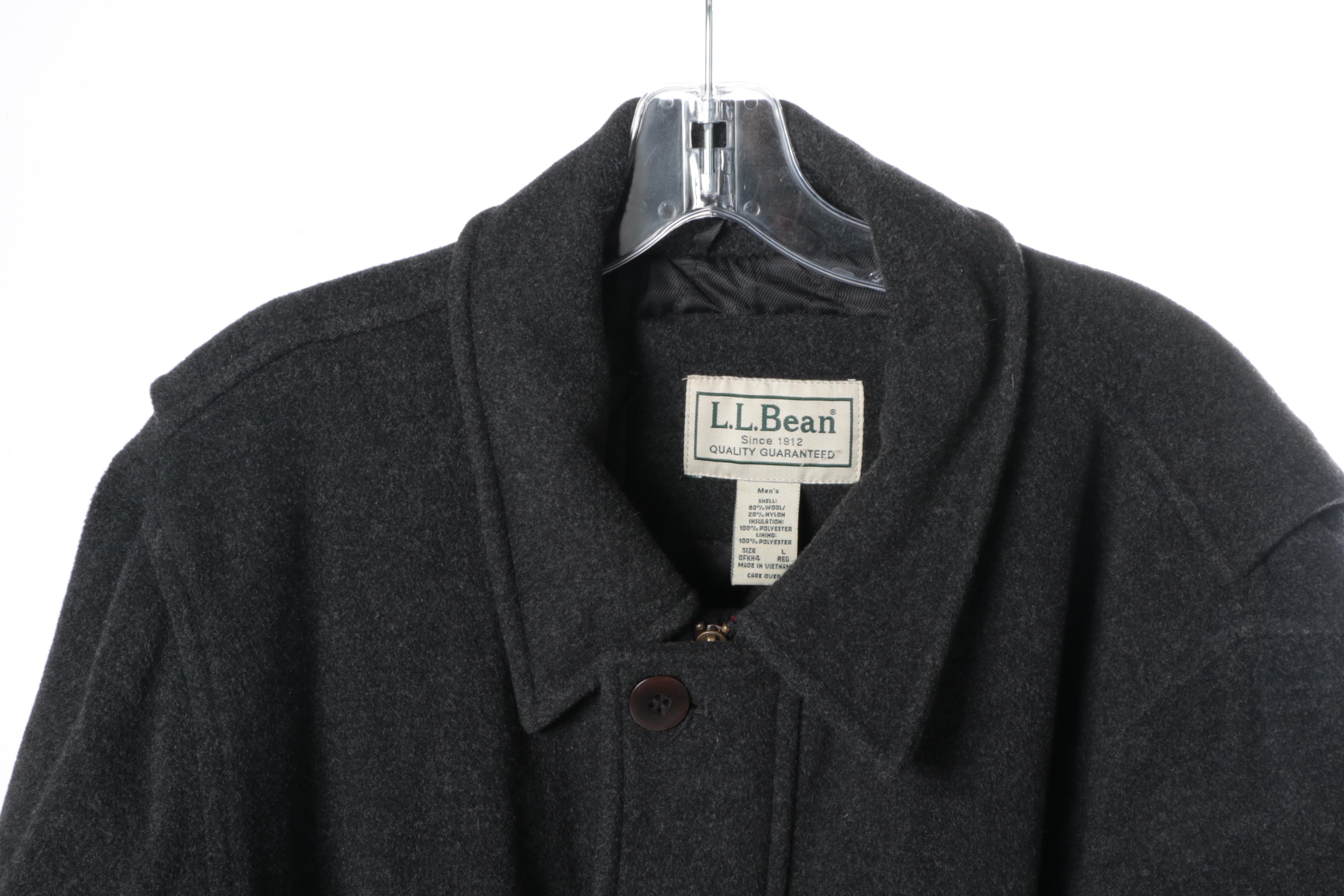 Men's Coats and Jackets Including L.L. Bean and Tommy Hilfiger