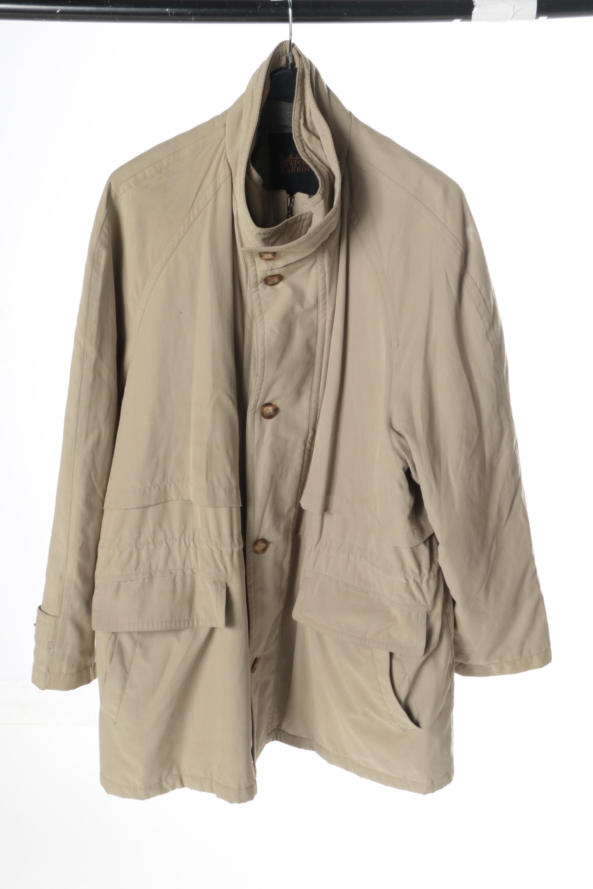 Men's Coats and Jackets Including L.L. Bean and Tommy Hilfiger