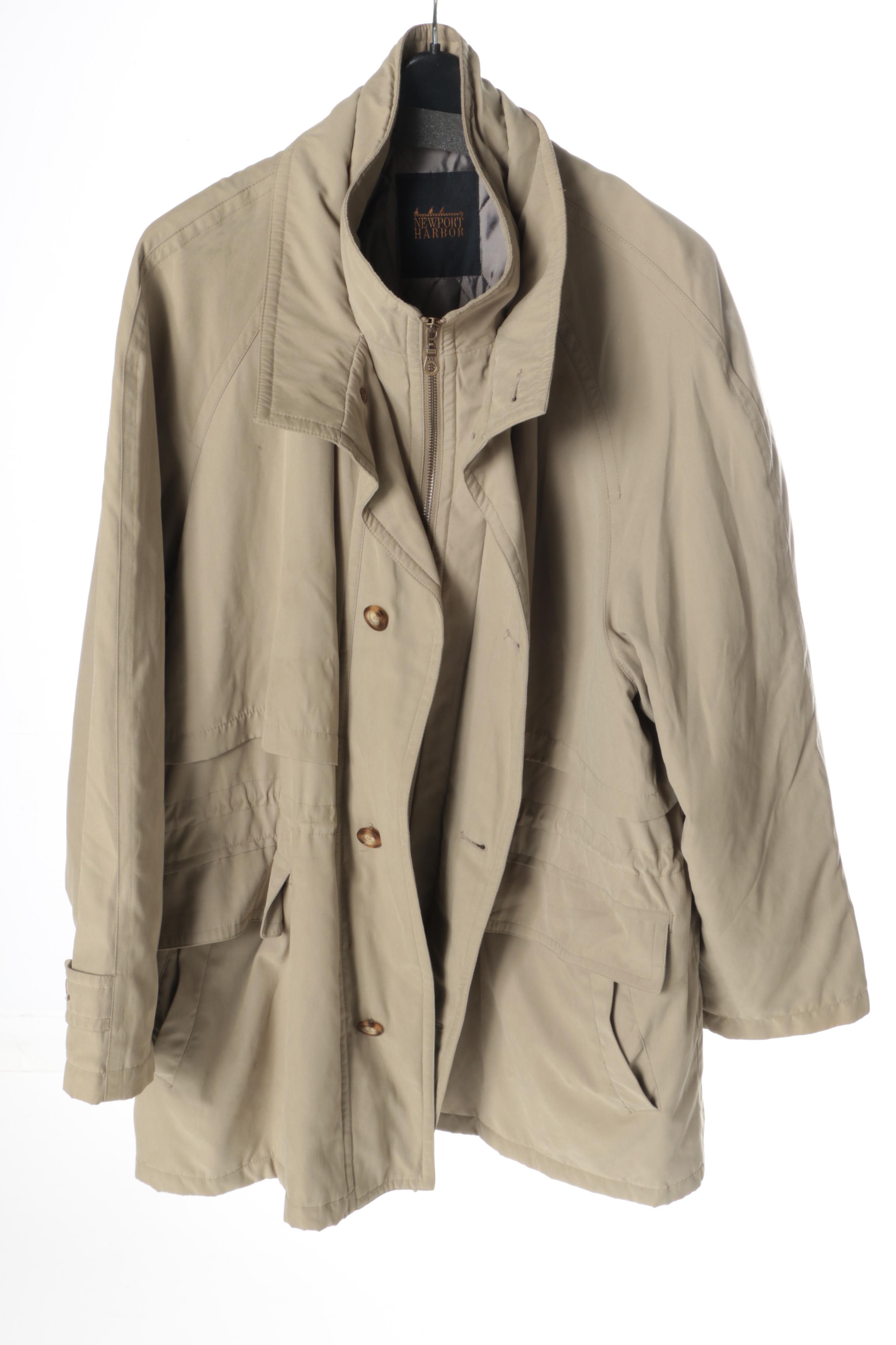 Men's Coats and Jackets Including L.L. Bean and Tommy Hilfiger